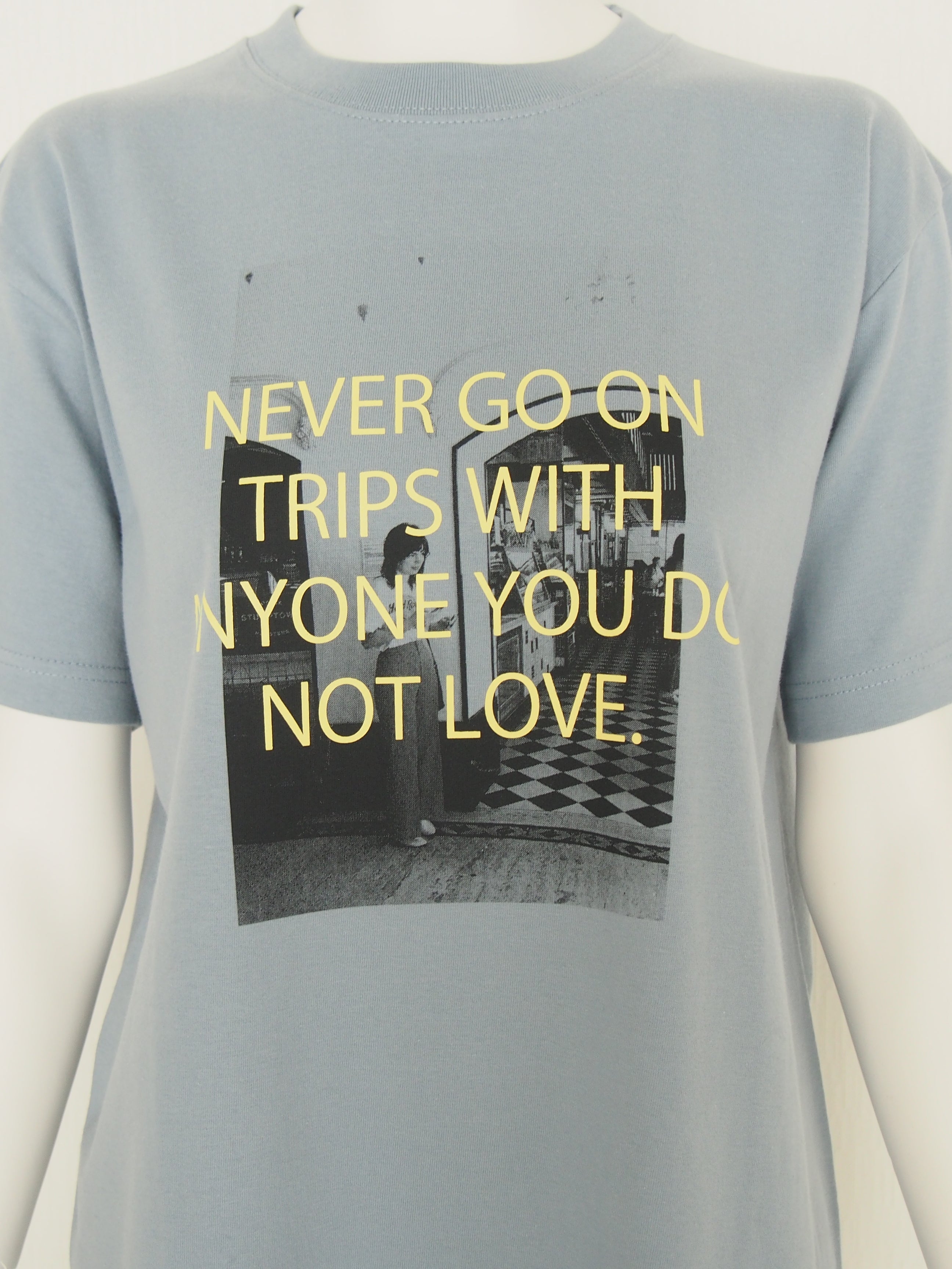 【Ordinary】"NEVER GO ON"フォトTシャツ/BO26-527T