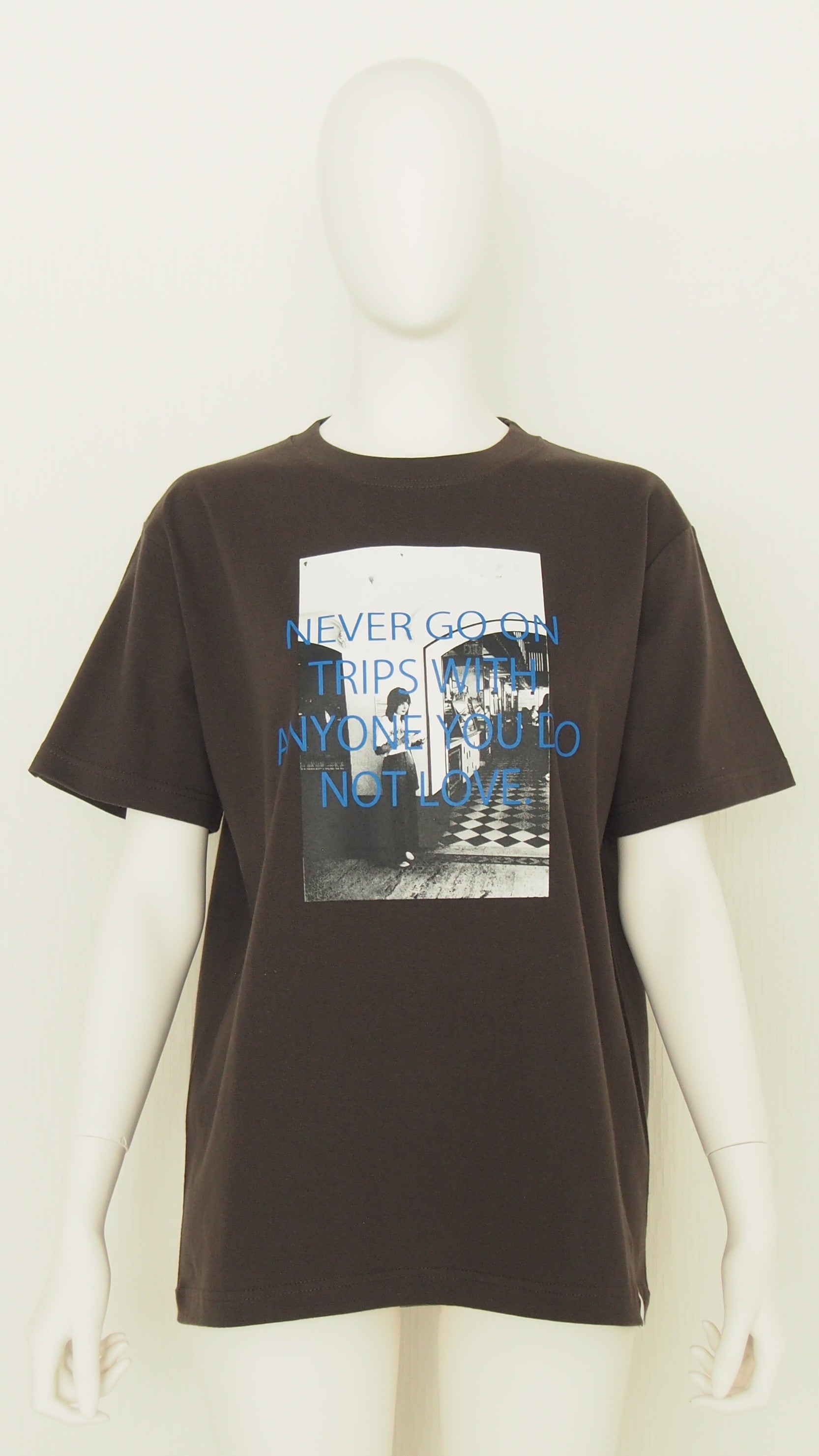 【Ordinary】"NEVER GO ON"フォトTシャツ/BO26-527T
