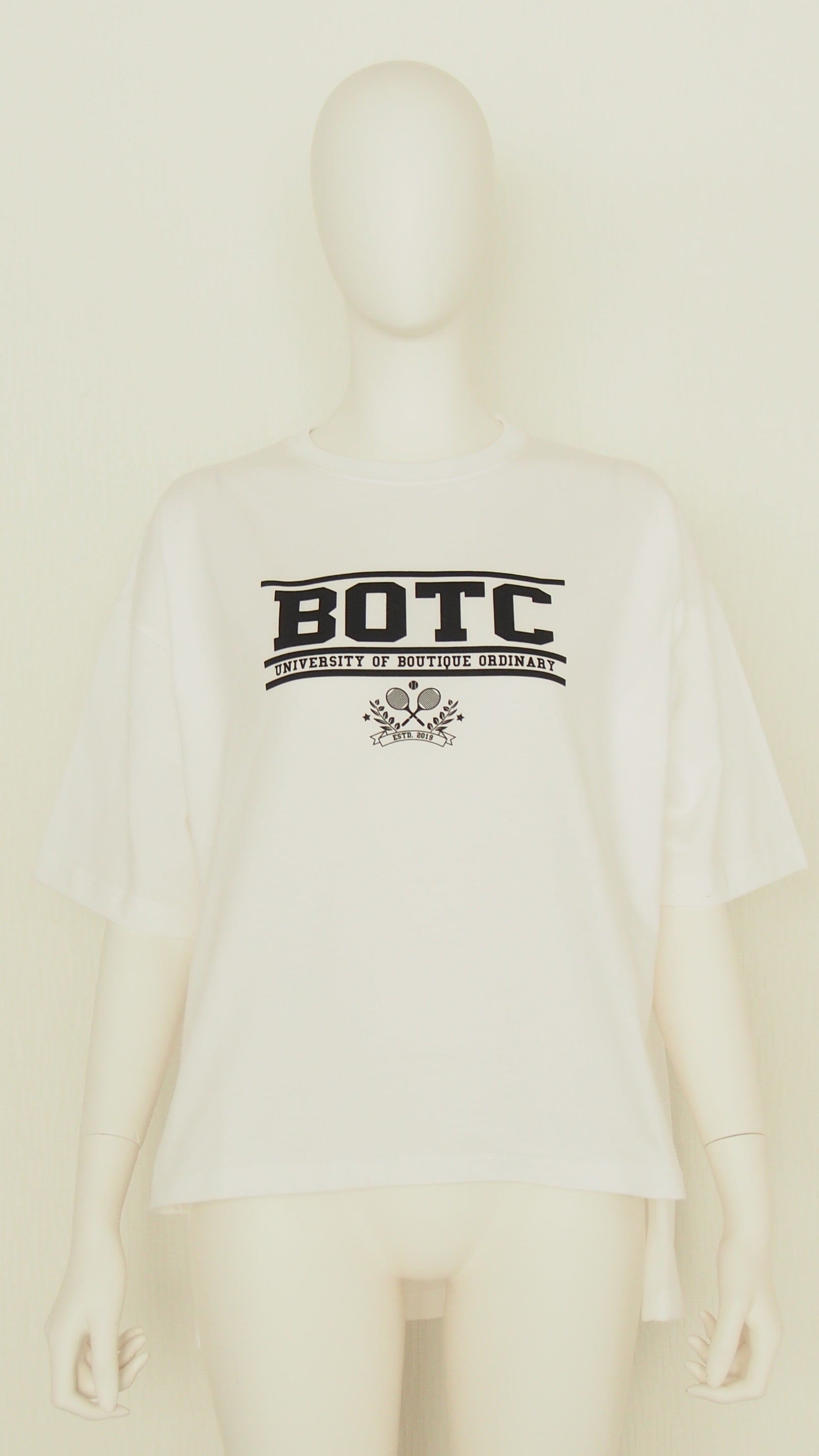 【Ordinary】"BOTC" ワイドTシャツ/BO26-529T