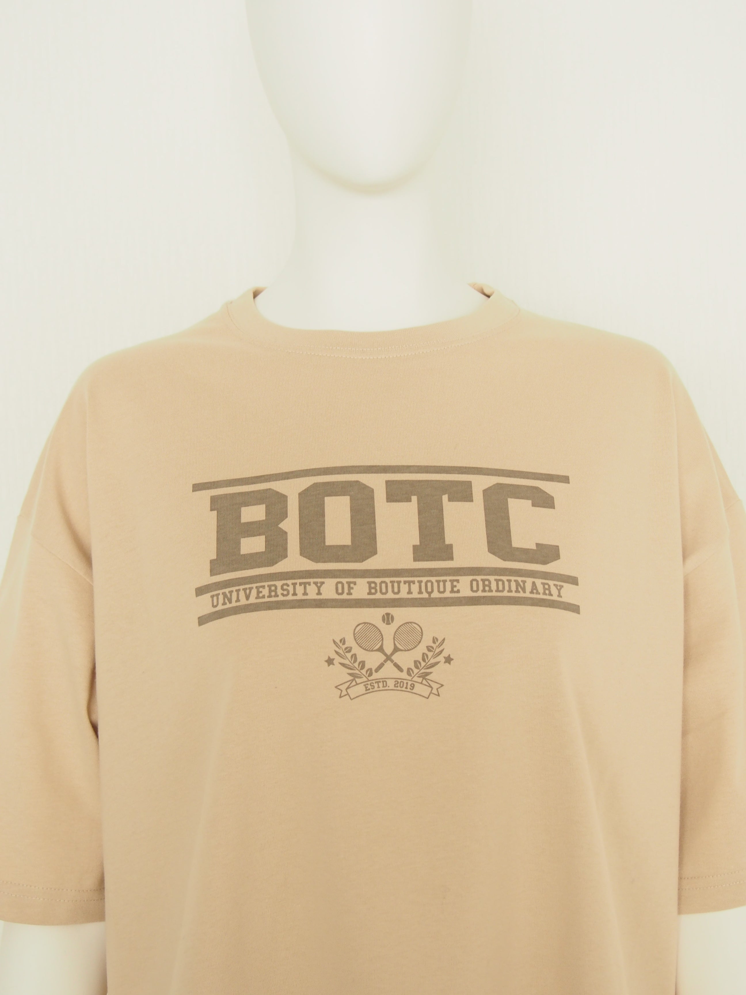 【Ordinary】"BOTC" ワイドTシャツ/BO26-529T