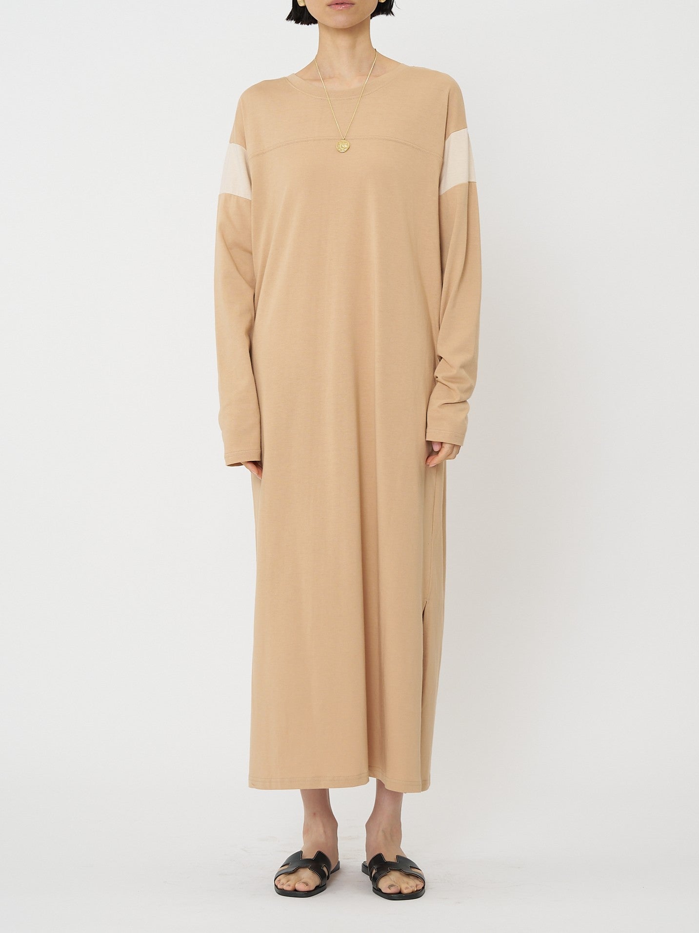 【CHIGNON】”PARC”プリントロングワンピース/5461-106KK