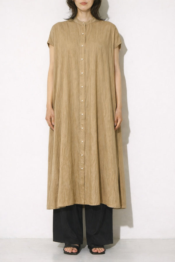 【CHIGNON】リネンタッチロングシャツワンピース/5562-350BZ