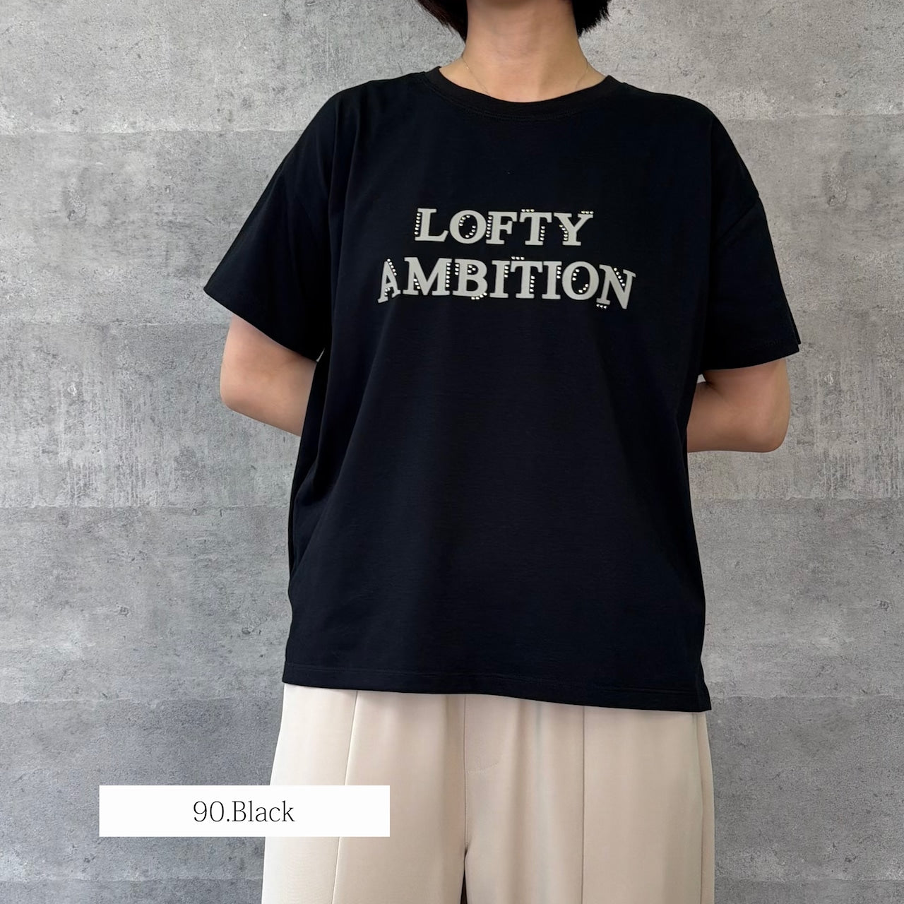 【Anna Kerry】ホットフィックスロゴTシャツ/85261926
