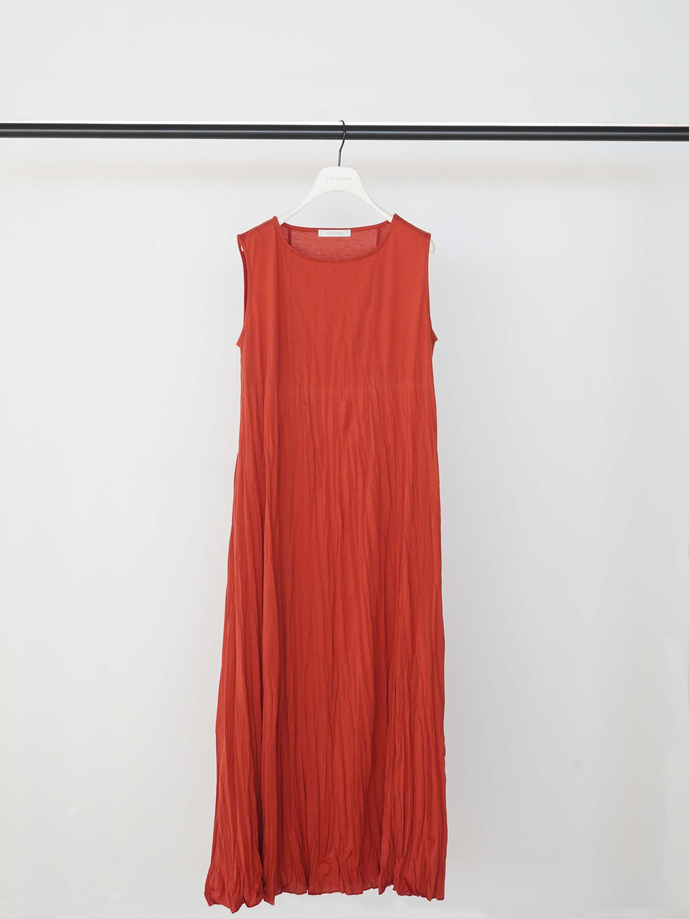 【CHIGNON】ラインワッシャーフレアワンピース/5862-321KK