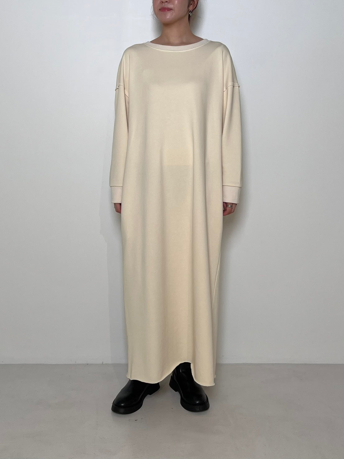 【CHIGNON】ルーズスウェットワンピース/5956-554BZ