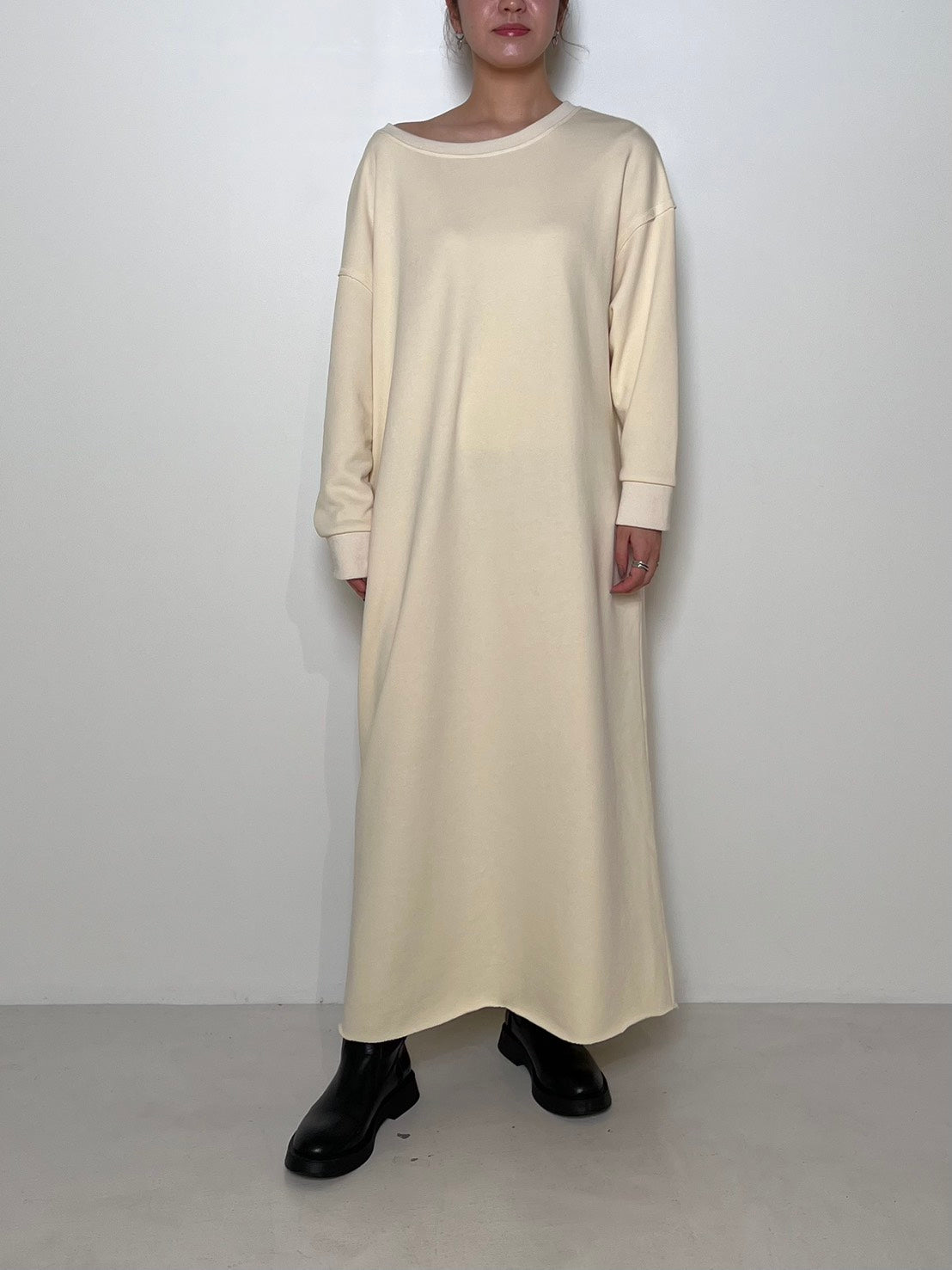 【CHIGNON】ルーズスウェットワンピース/5956-554BZ