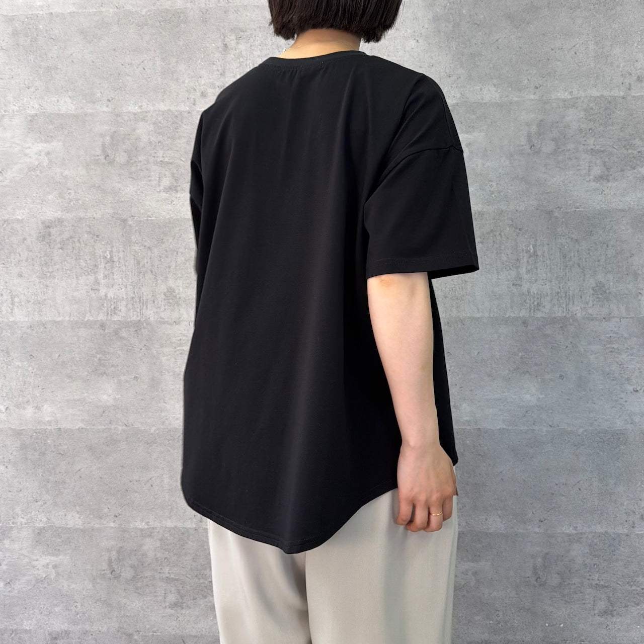 【Anna Kerry】ハーフスリーブロゴTシャツ/85261915