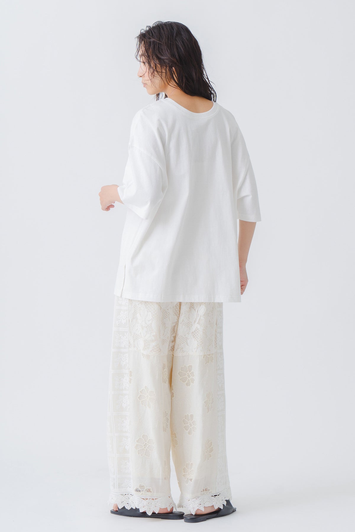 【WHYTO.】2wayプリントT"sheep"/WHT27HCS4025