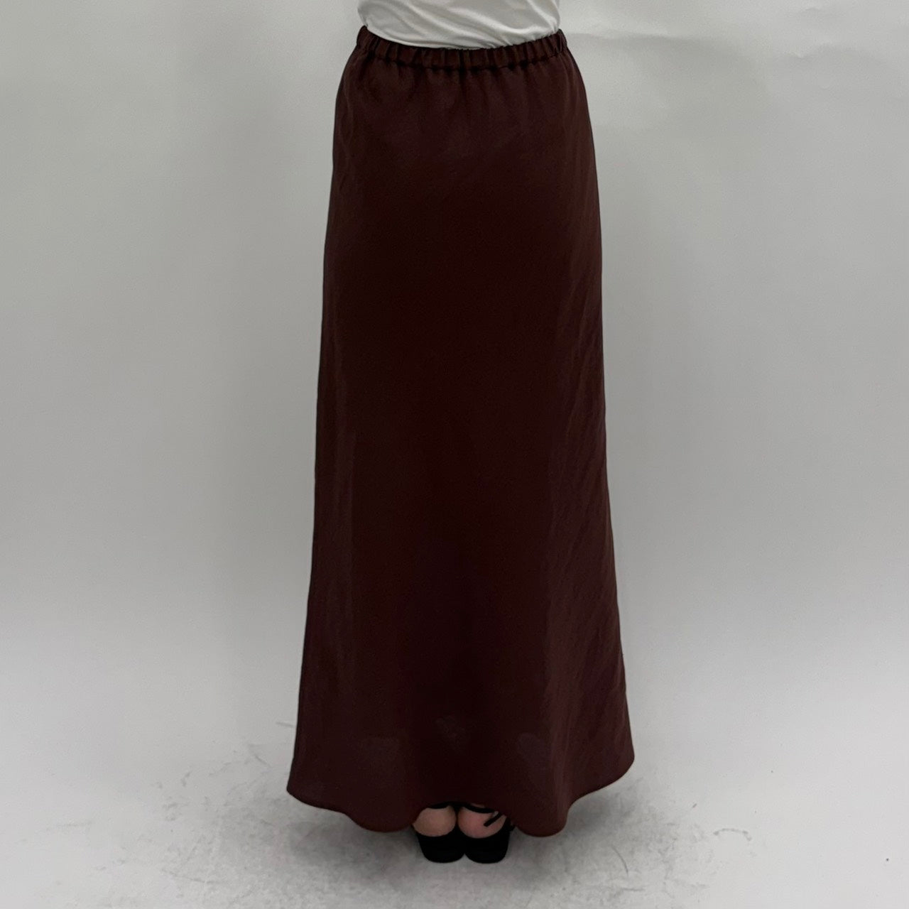 【cafune】リネンレーヨンバイアススカート/25608