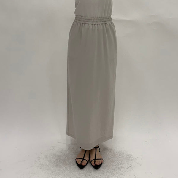 【cafune】マットストレッチジョーゼットタイトスカート/625619