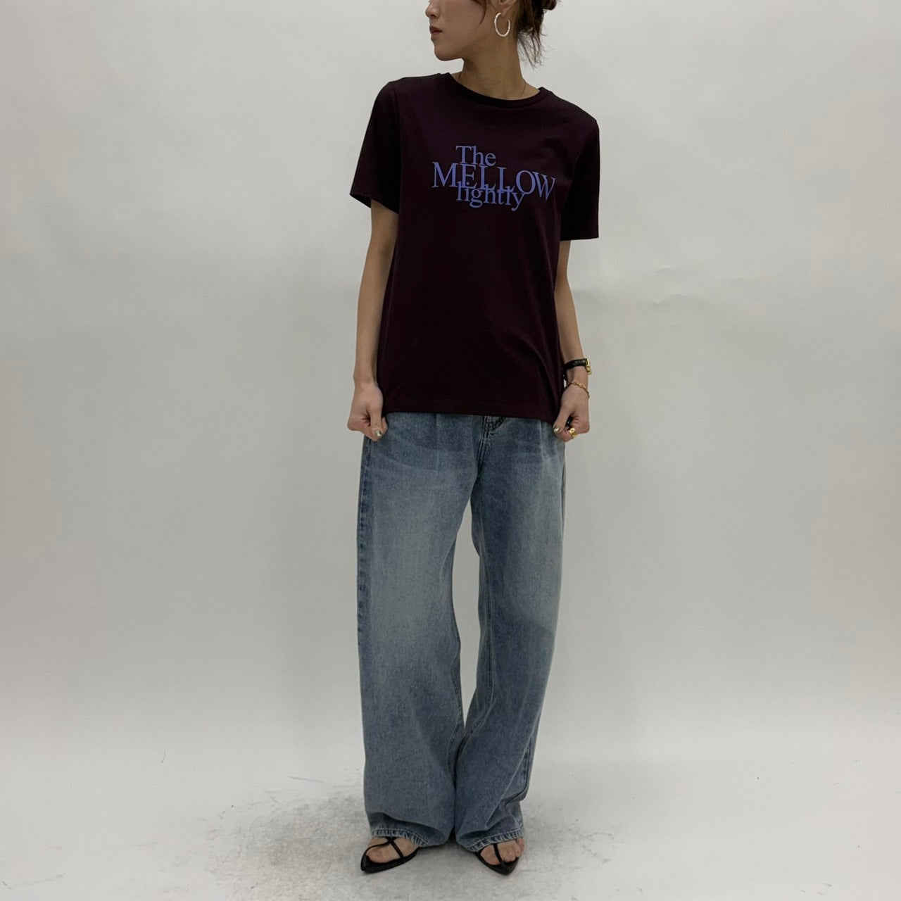 【cafune】プレミアムコットンロゴT/25937