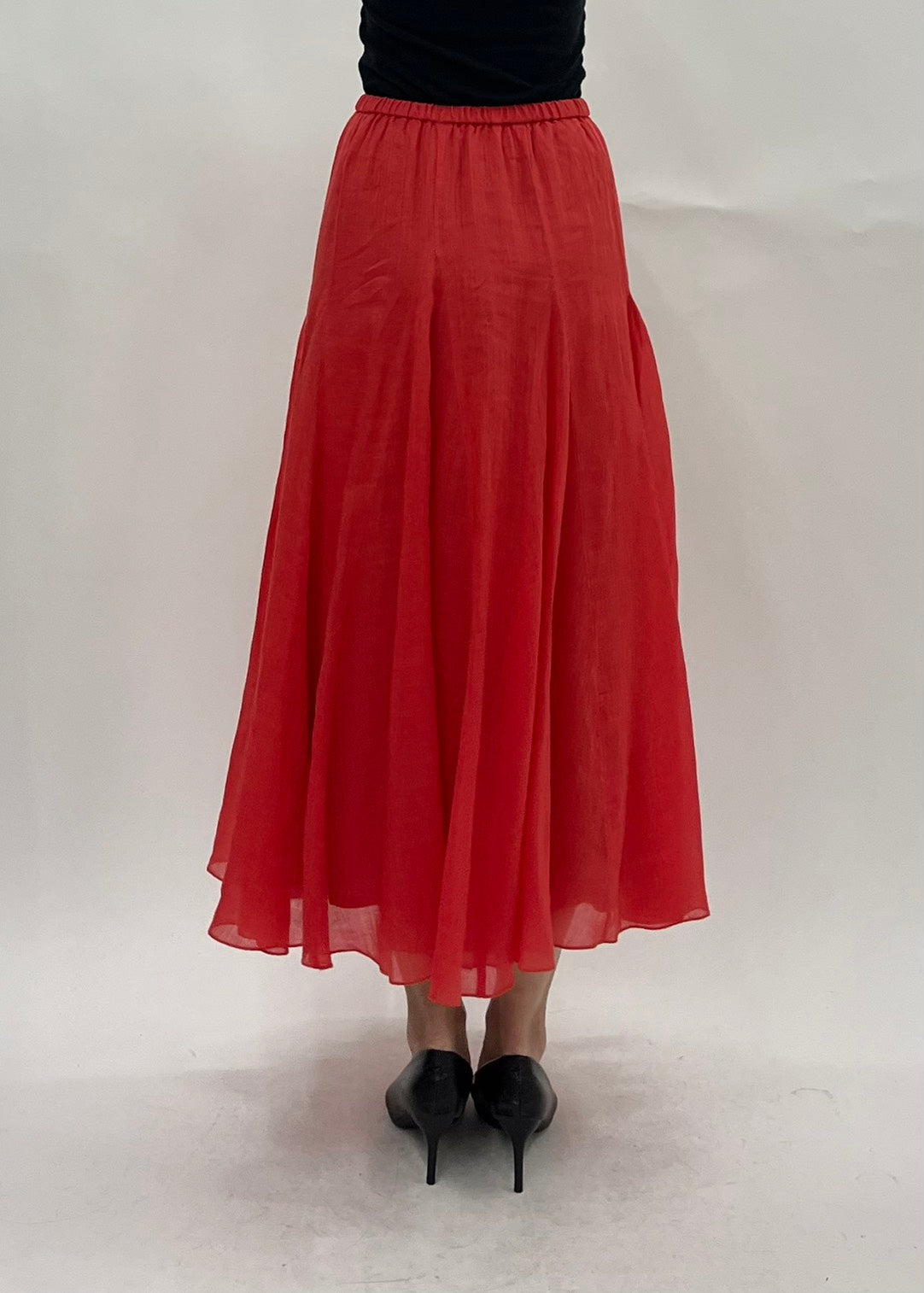 【PASSIONE】リネンロングスカート/26613