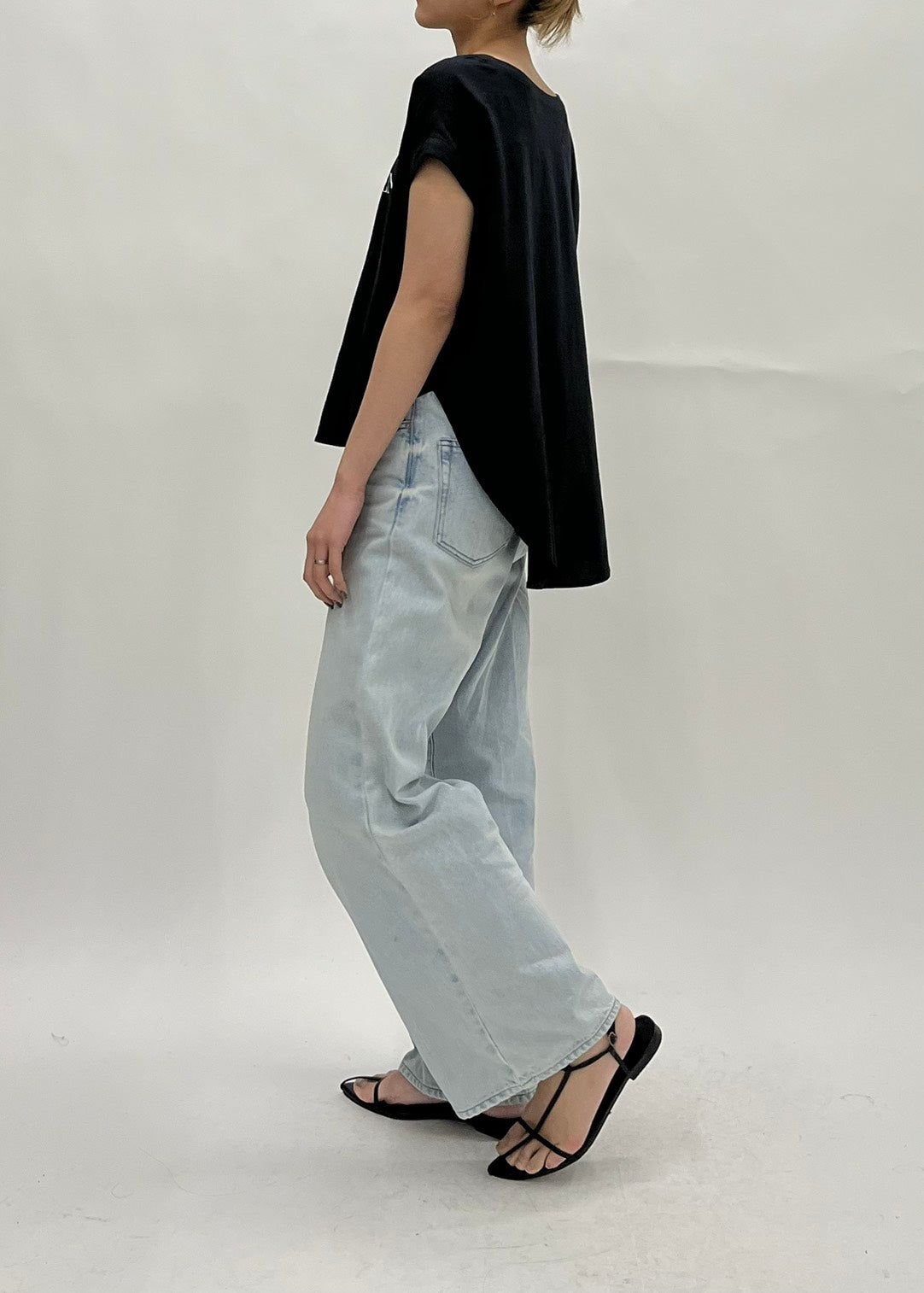 【PASSIONE】麻レーヨンロゴプルオーバー/26928