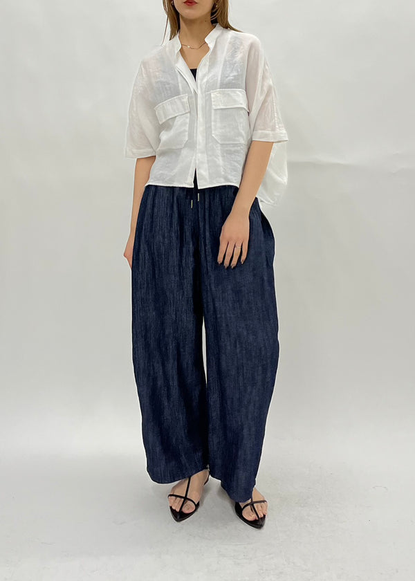 【PASSIONE】ラミー素材シャツ/26956