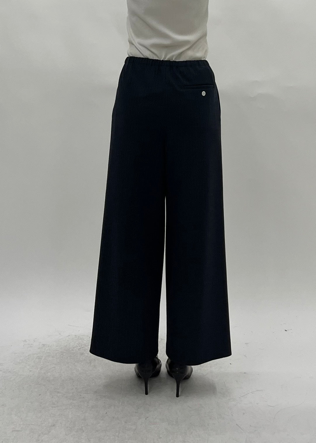 【PASSIONE】タックイージーワイドパンツ/36624