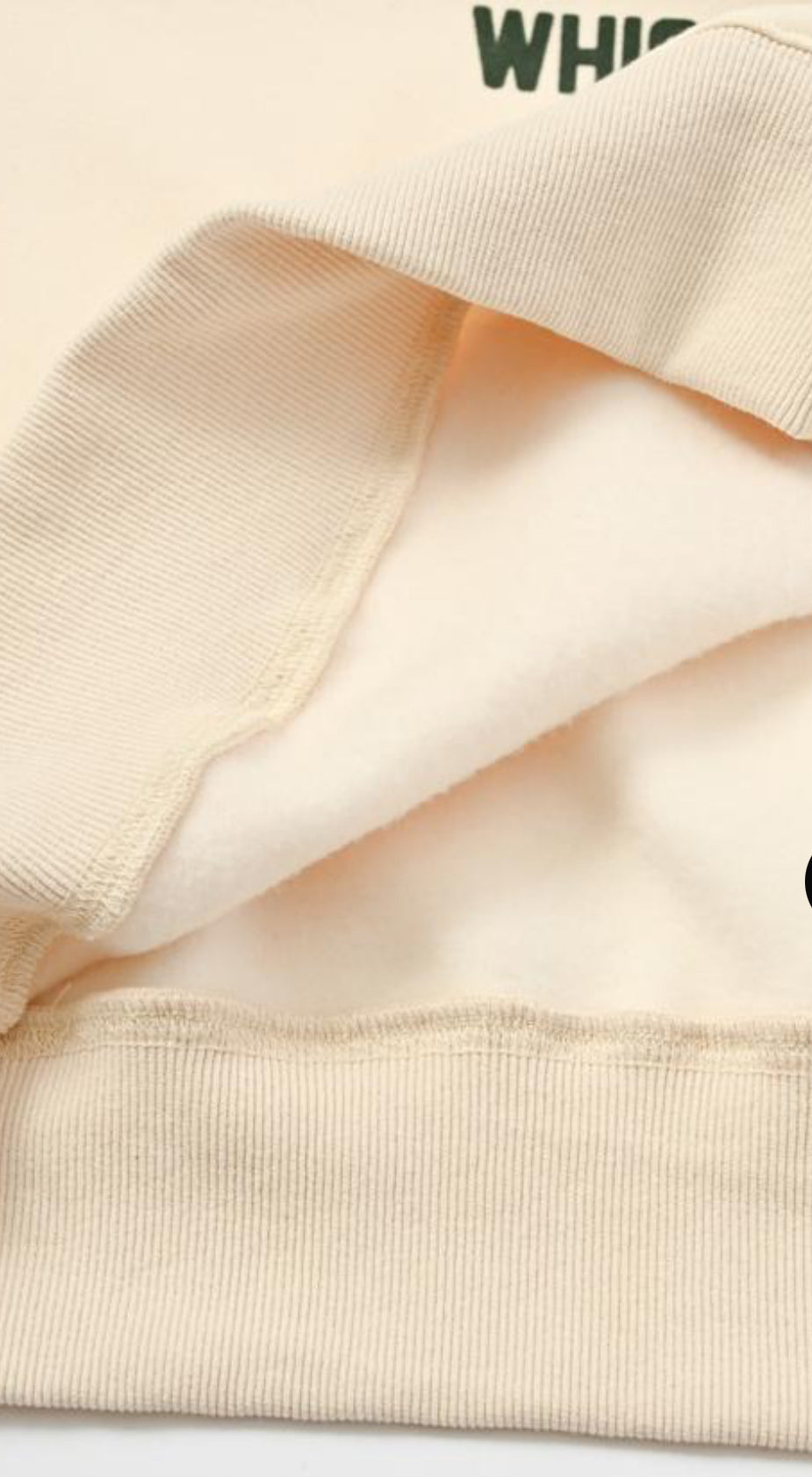 【ANGELINA】裏起毛ハーフジップ　25233-1717E