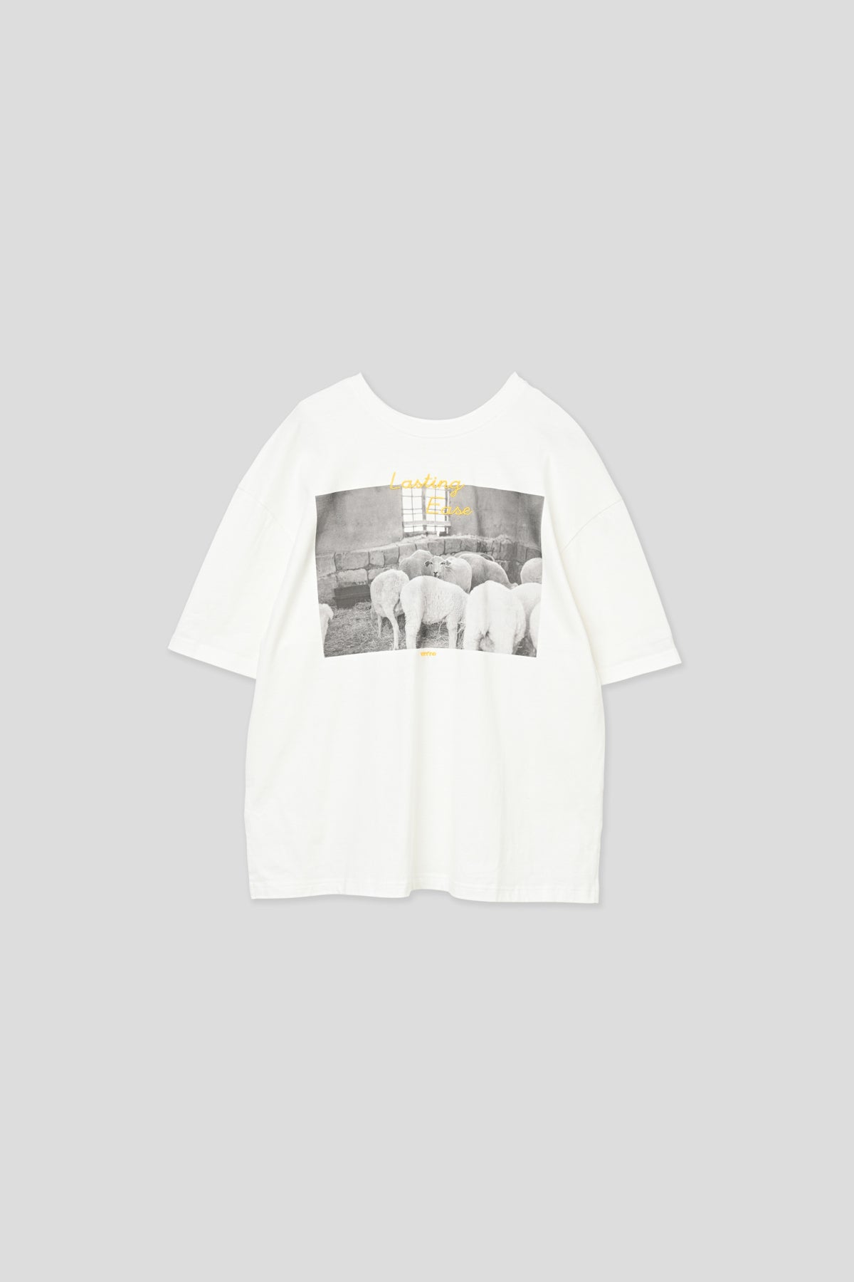 【WHYTO.】2wayプリントT"sheep"/WHT27HCS4025