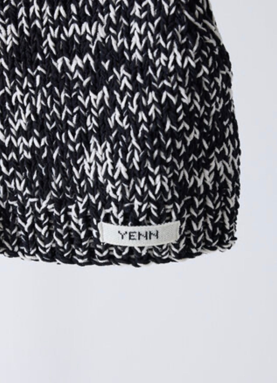 【再入荷予約】【YENN】ミックスハンドニットベスト/Y254-91117-3