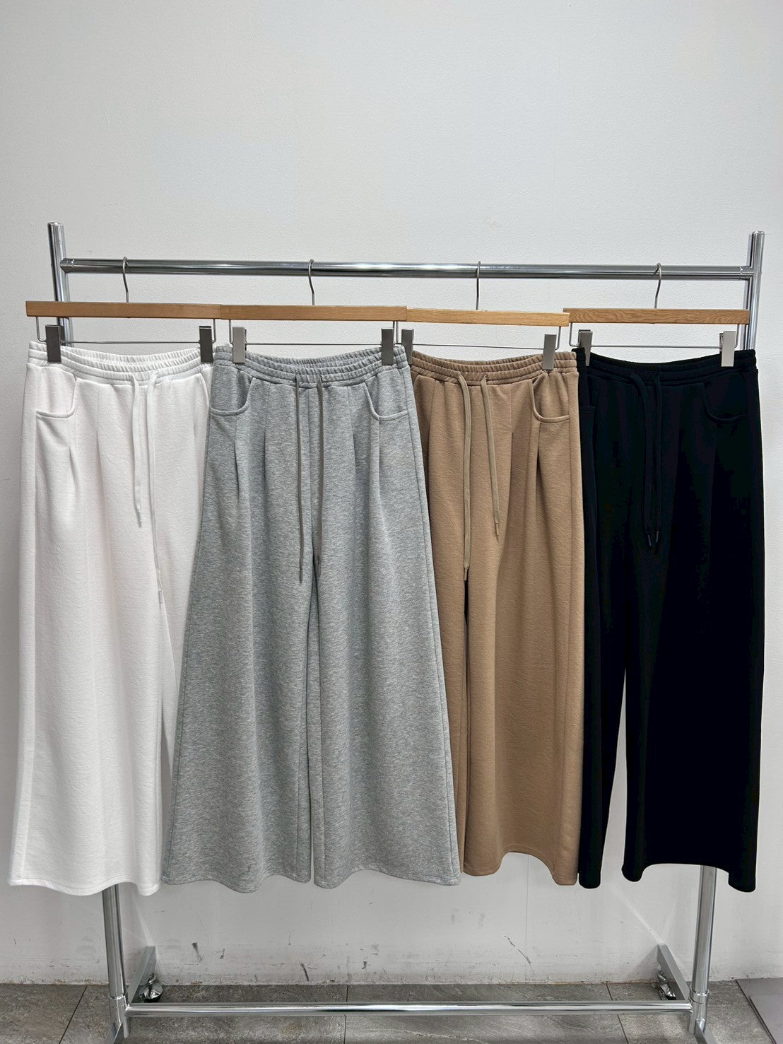 【ROSIEE】ウエストデザインタックスウェットパンツ/R780340