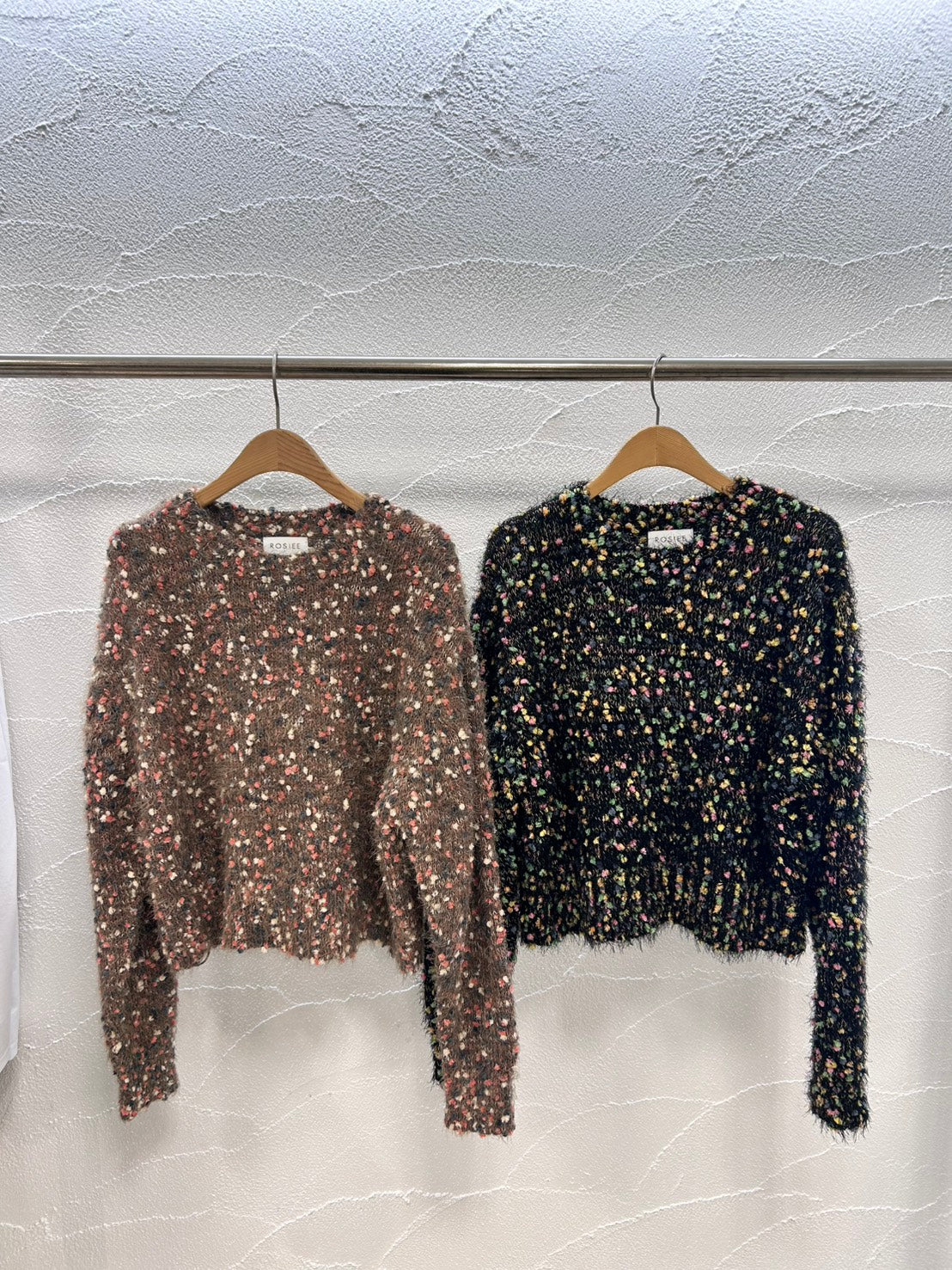 【ROSIEE】ぽこぽこヤーンショートニット/R781210