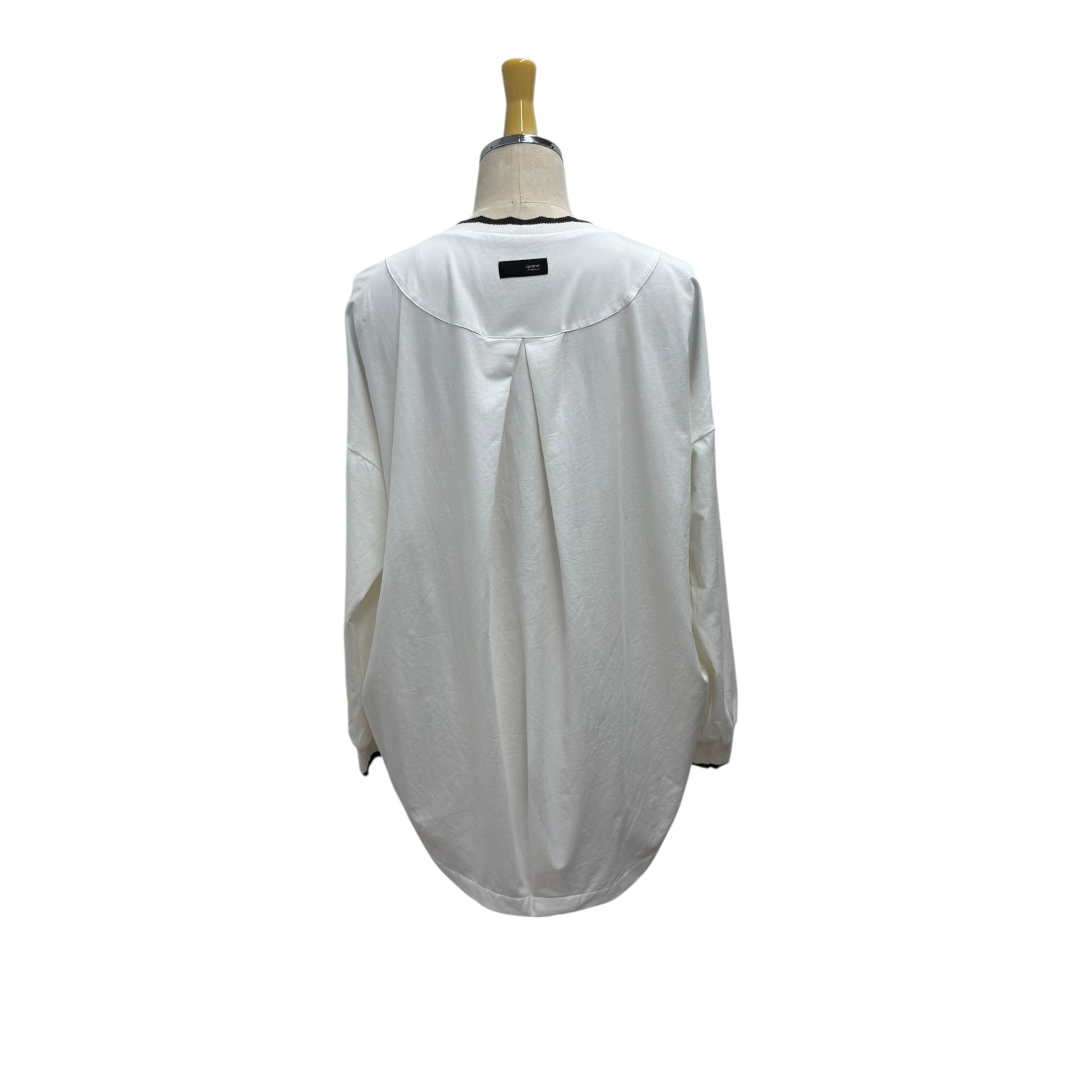 【ayane】襟ぐりニットロゴロンT/816308