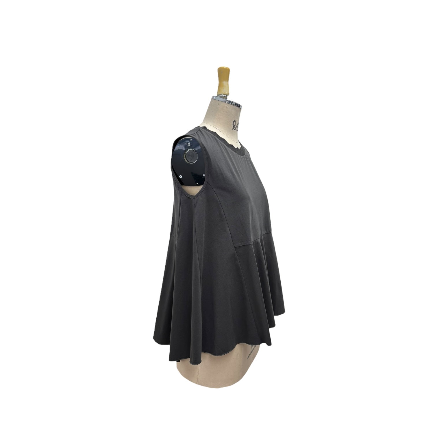 【ayane】襟ぐりニットフレアタンクトップ/816309