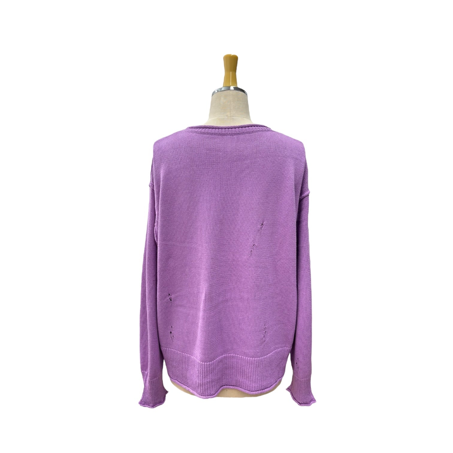 【ayane】クラッシュロゴニット/816319