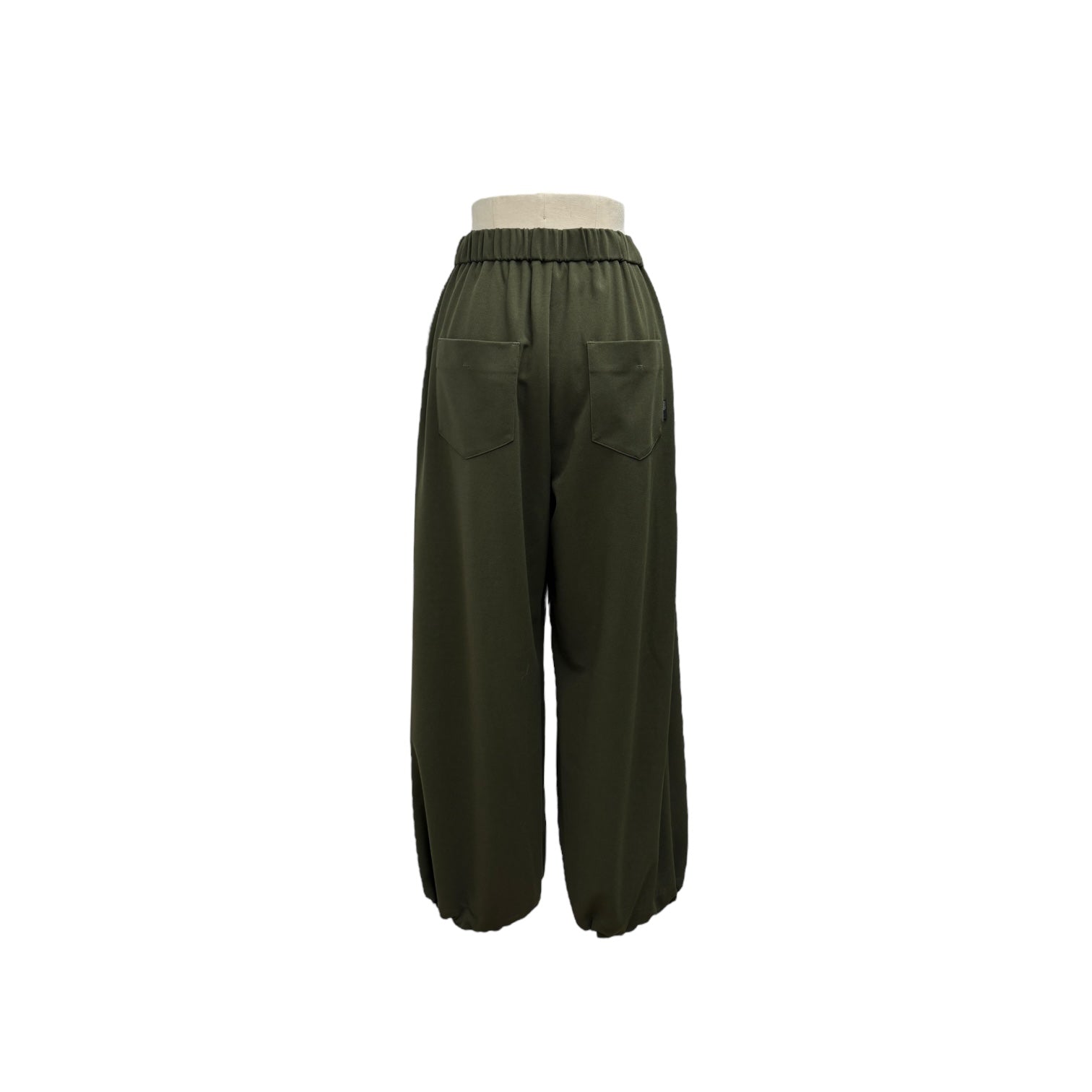 【ayane】ストレッチジョーゼットタックワイドパンツ⑤/816325