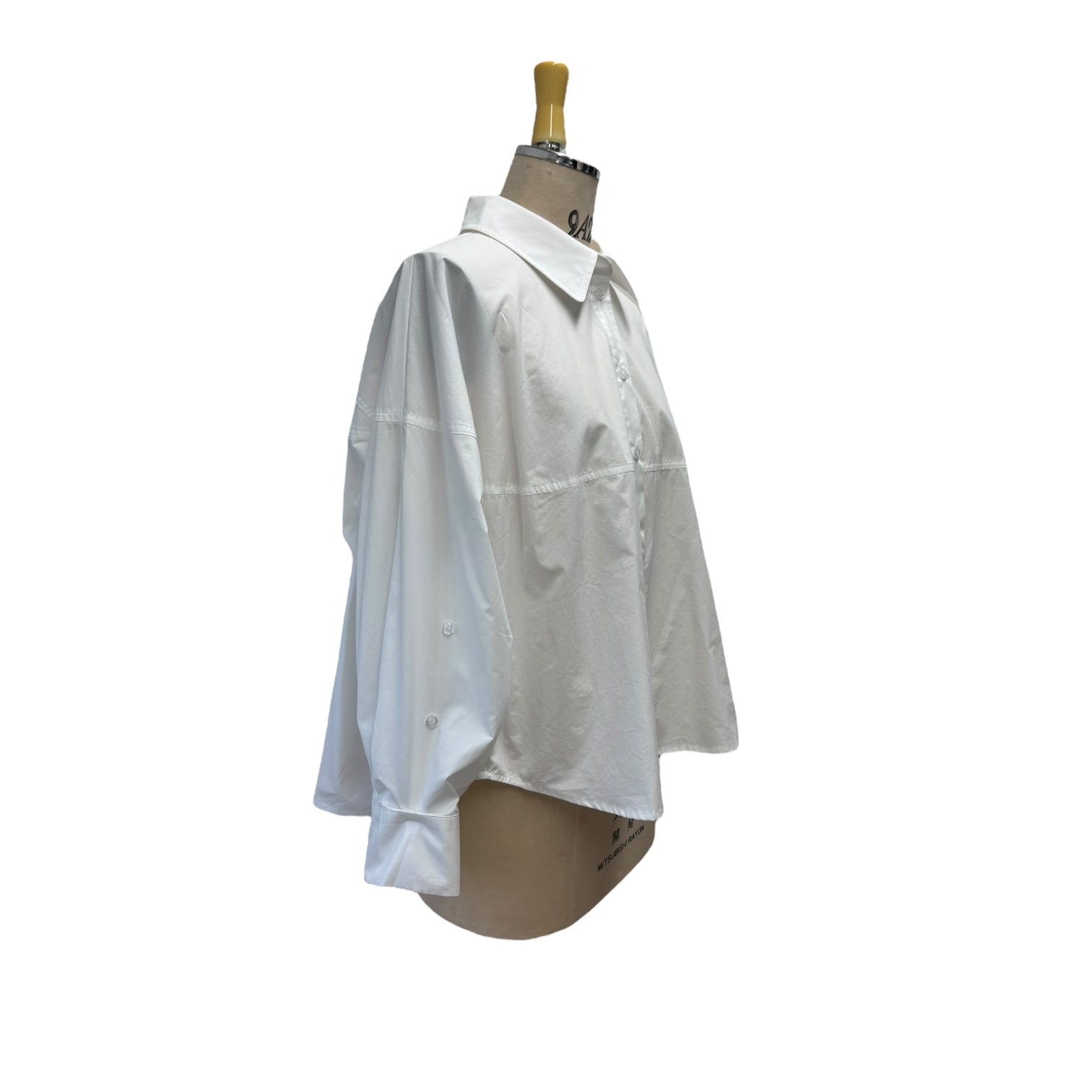 【ayane】ボタンタックスリーブシャツ/816330