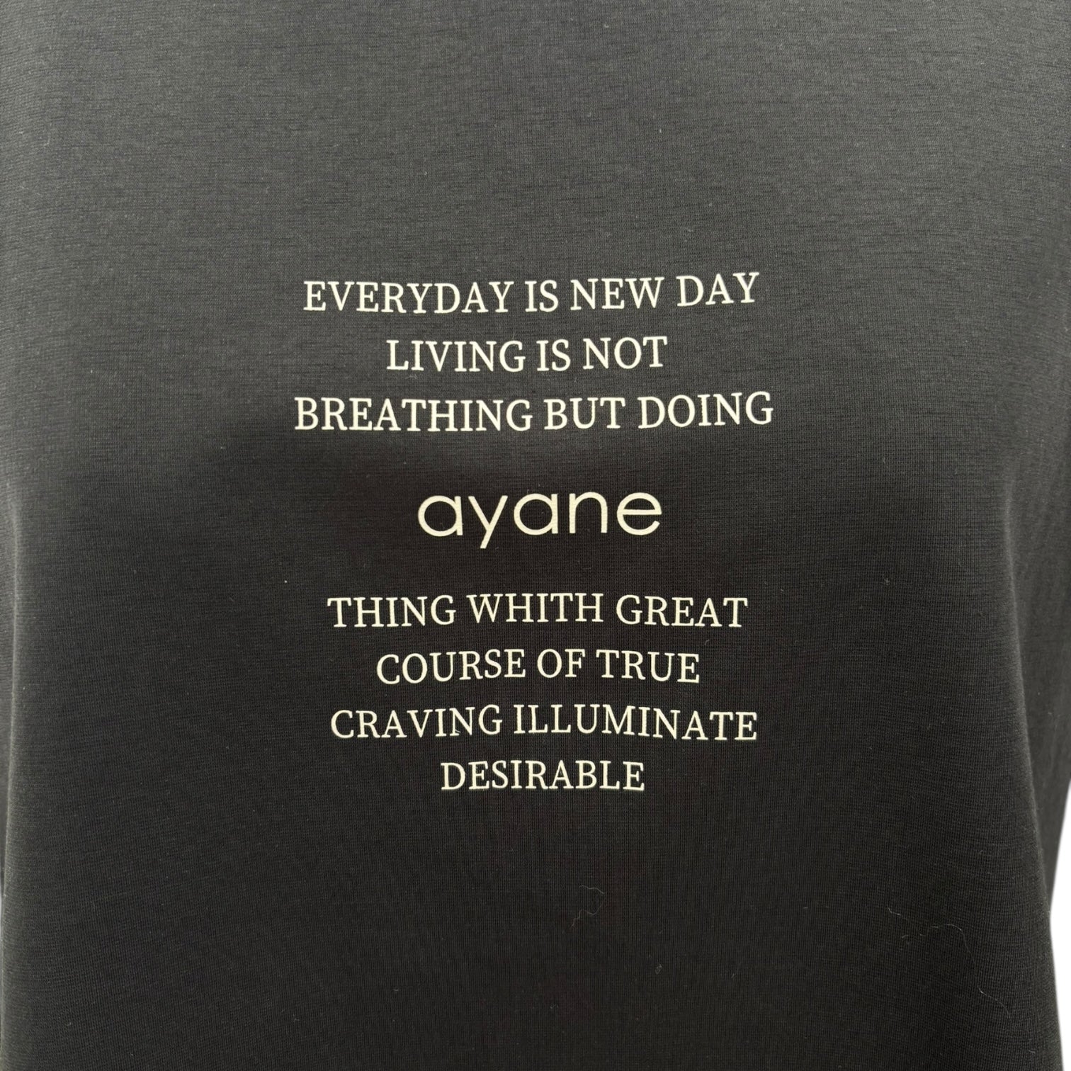 【ayane】ポンチ素材ゆるTシャツ/816337