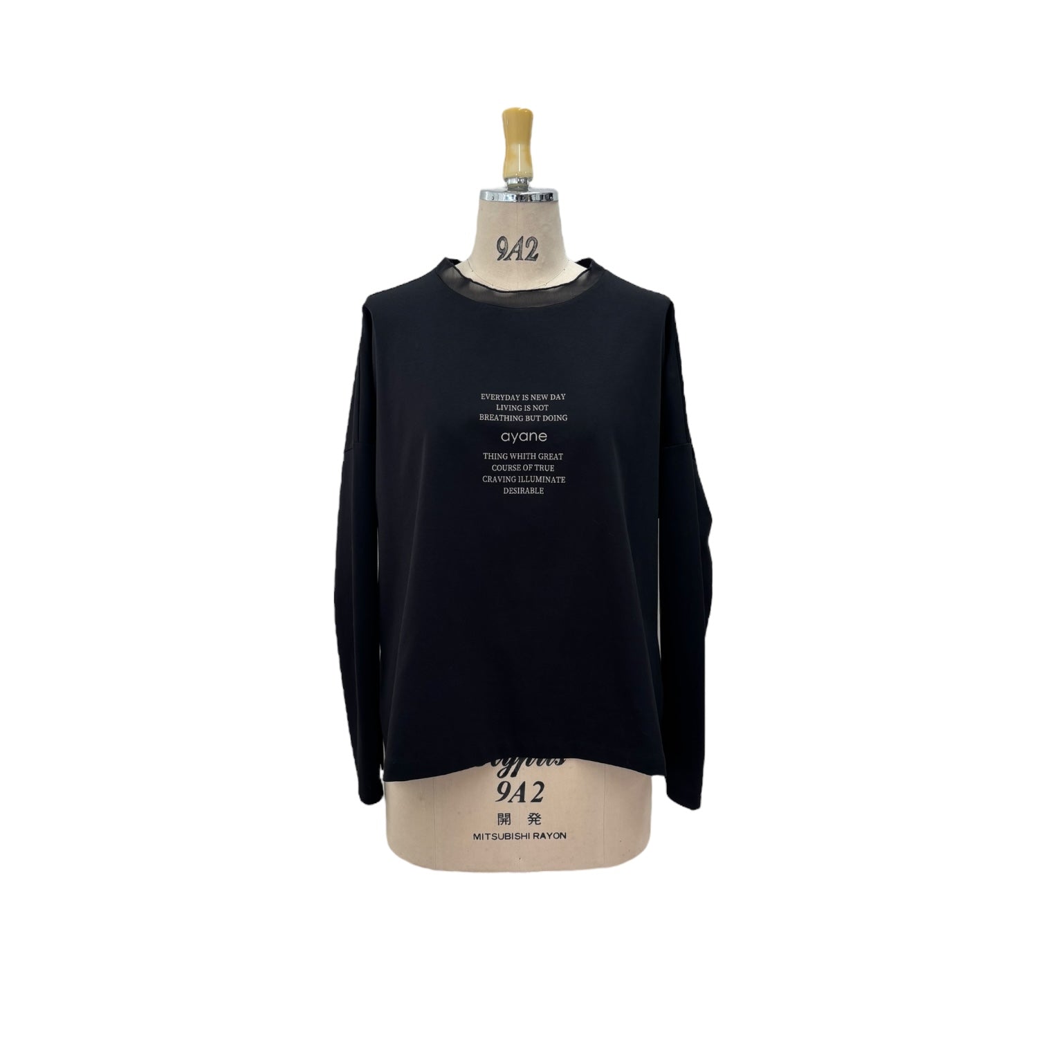 【ayane】ポンチ素材ゆるTシャツ/816337