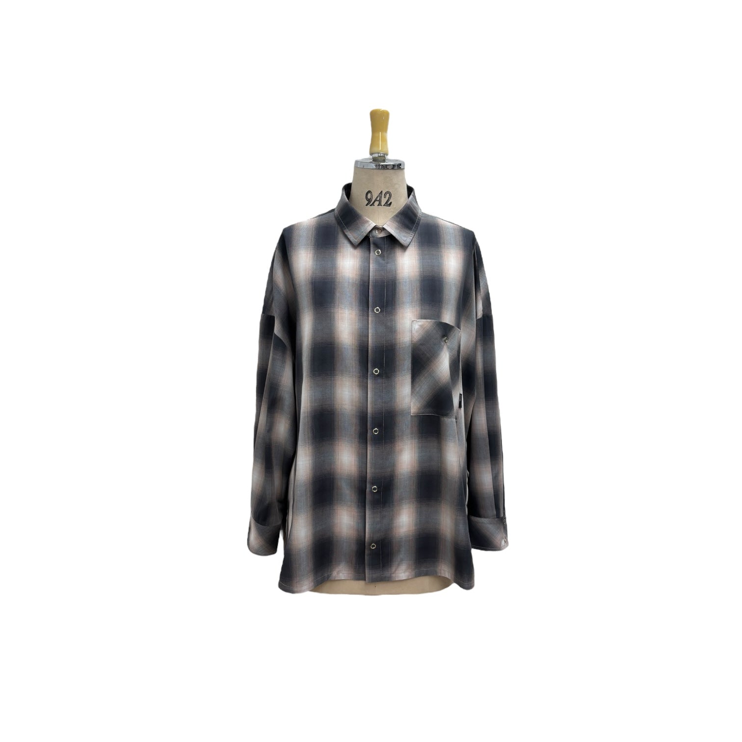 【ayane】コットンチェックシャツ/816341