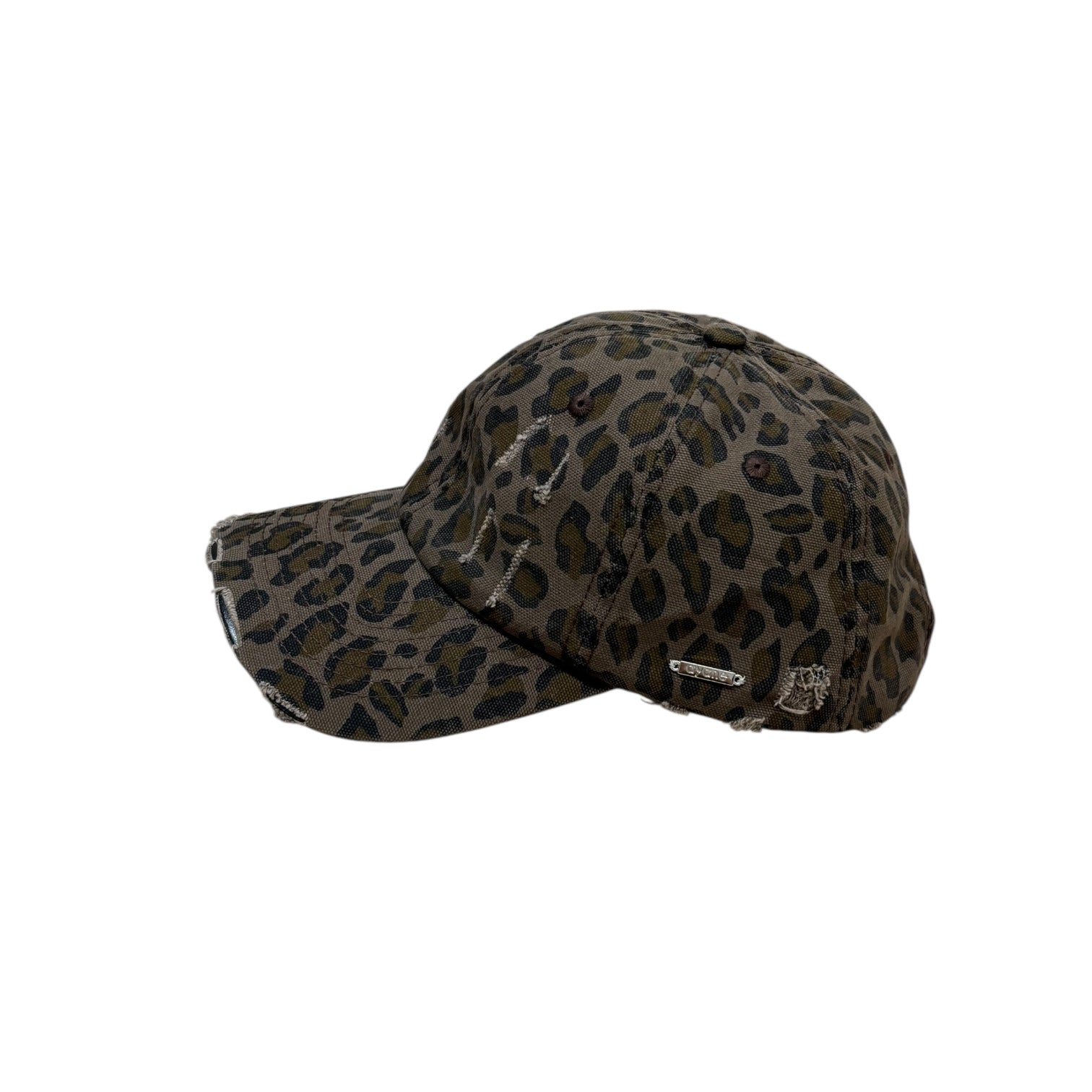 【ayane】レオパード柄クラッシュキャップ/816343