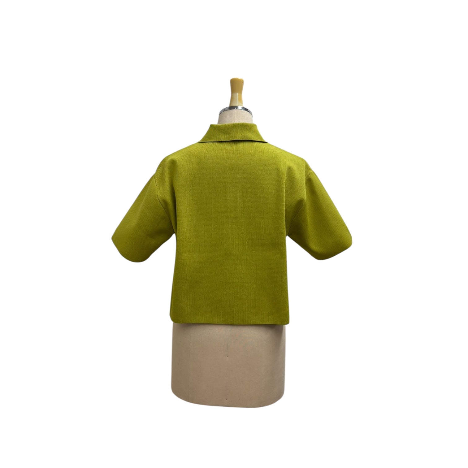 【ayane】スキッパー半袖ニット/816354