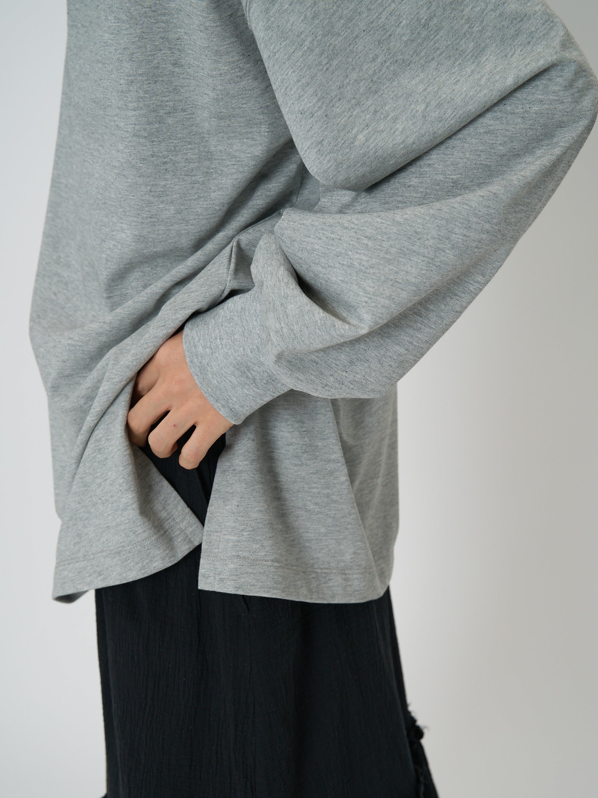 【CHIGNON】度詰天竺ボートネックロンT/8261-015KK