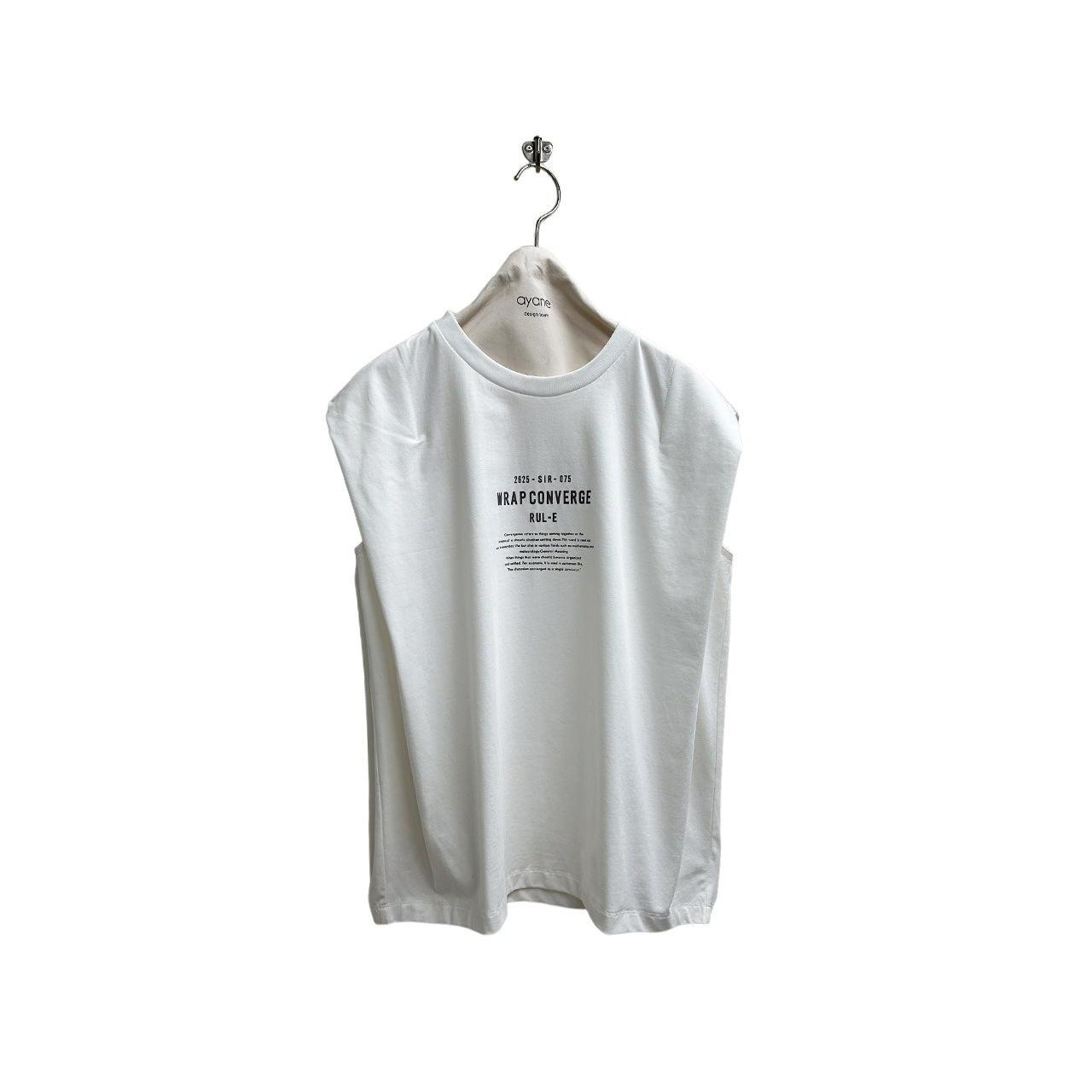【ayane】フライスロゴタンクトップ/826520