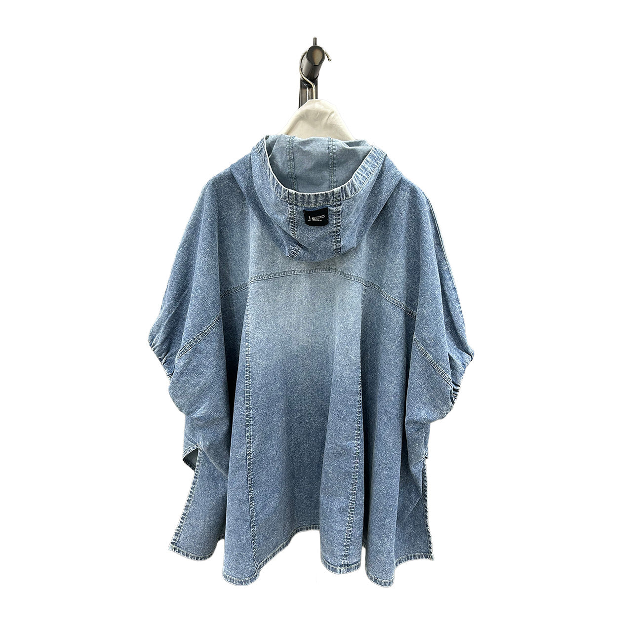 【ayane】ストレッチダンガリーポンチョ/836601