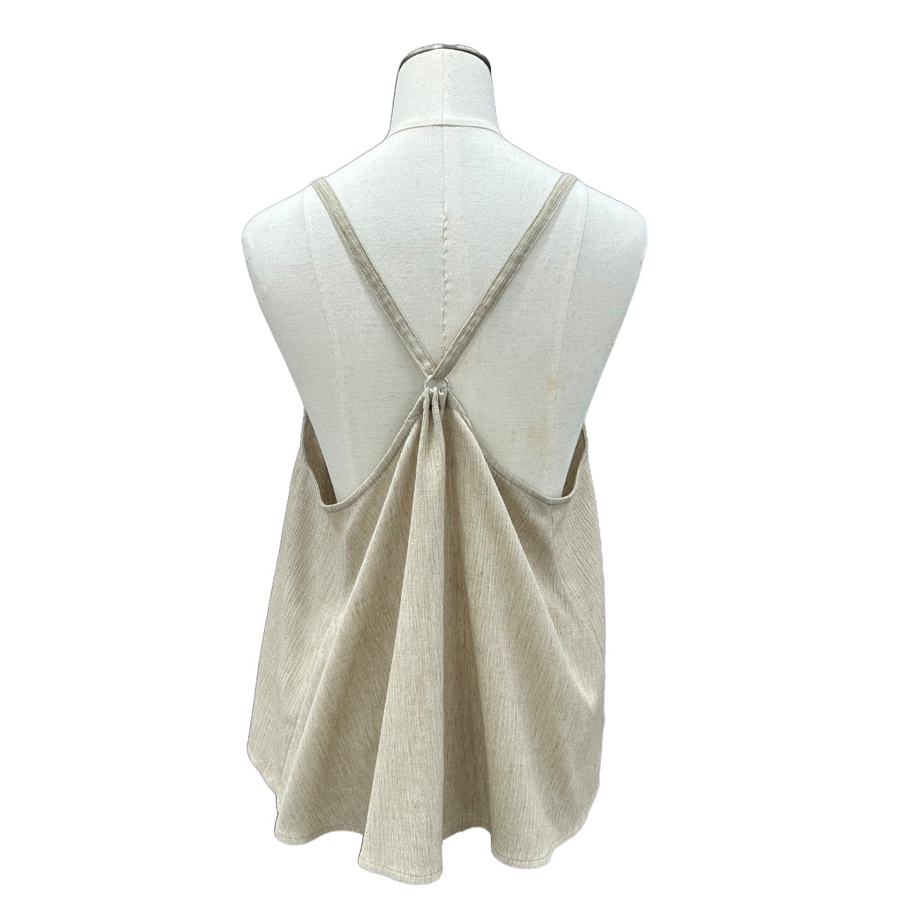 【ayane】リネン混スラブフレアビスチェ/836606