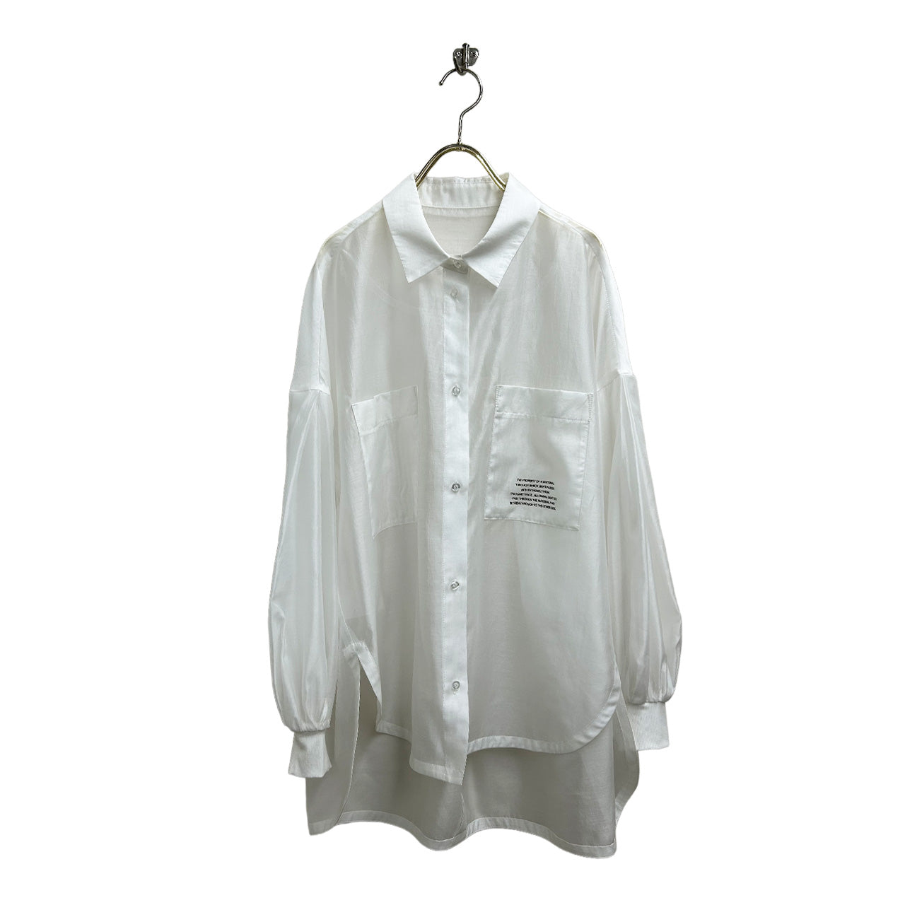 【ayane】シアーシャツ/836611