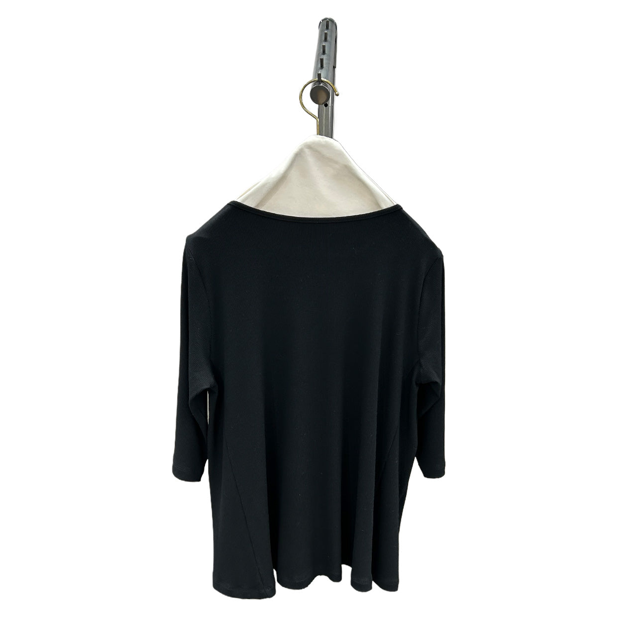 【ayane】リブ地5分袖Tシャツ/836613