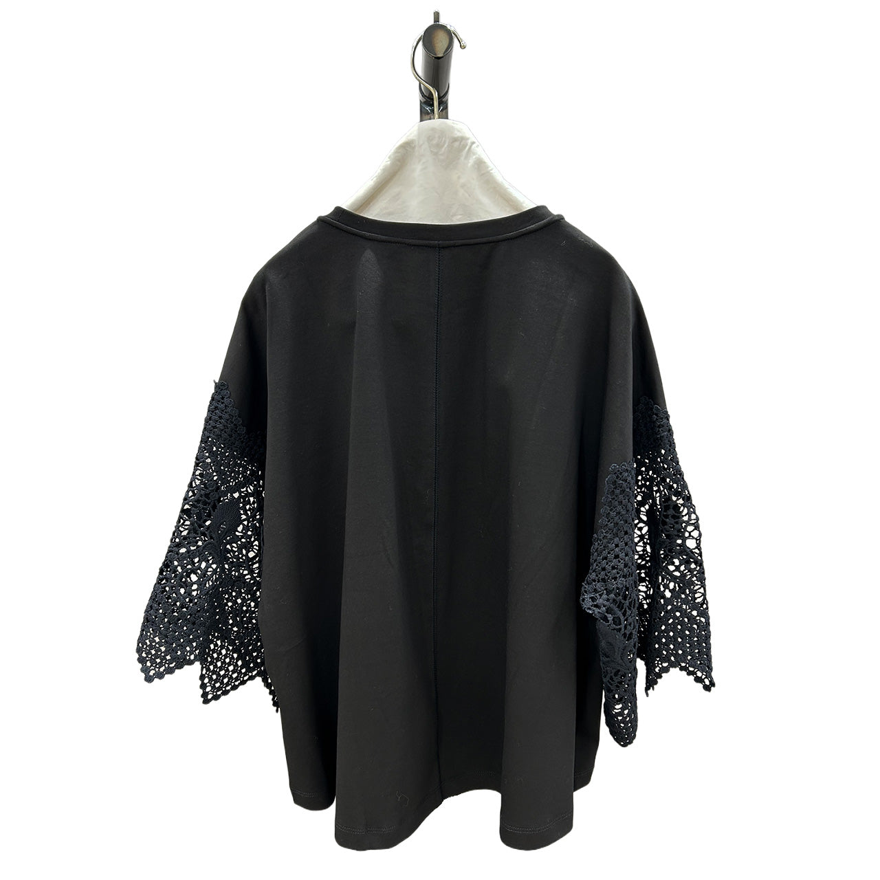 【ayane】袖レースTシャツ/836616