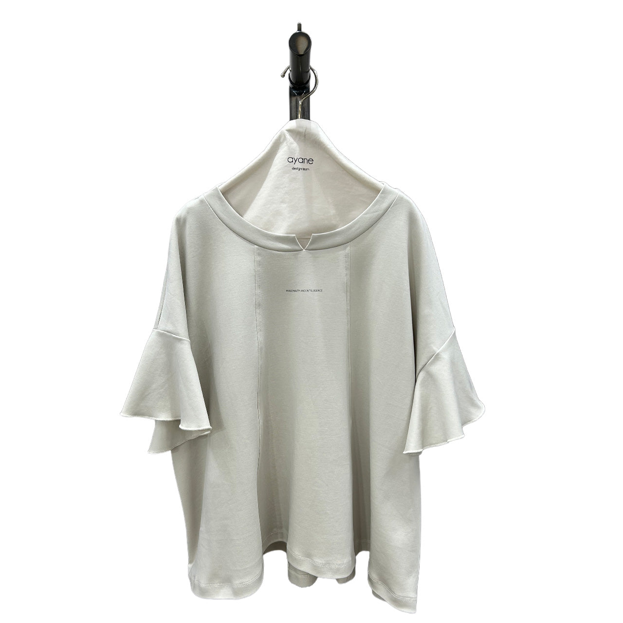 【ayane】ラッフルスリーブフレアTシャツ/836617