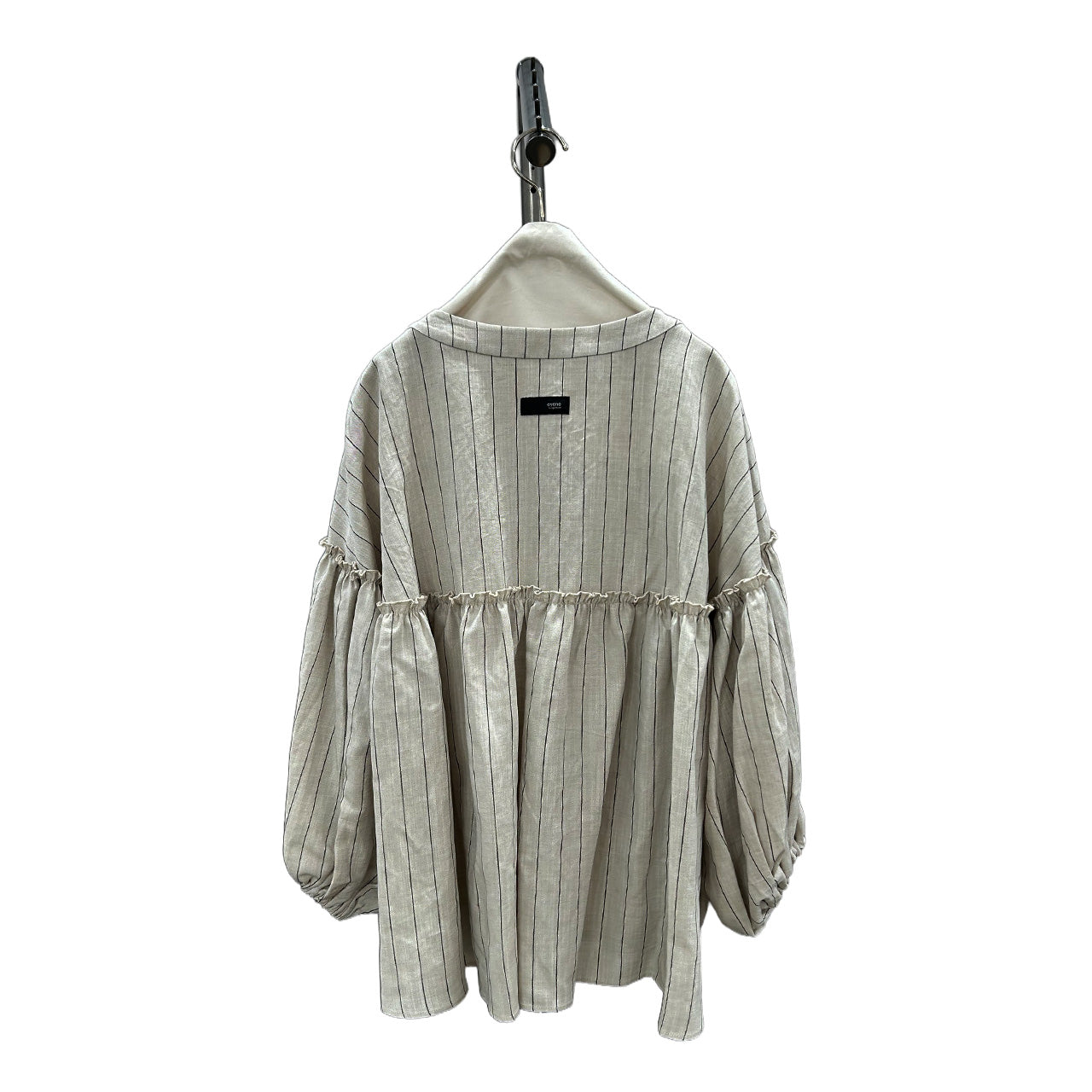 【ayane】ピンストライプボリュームスリーブシャツ/836619