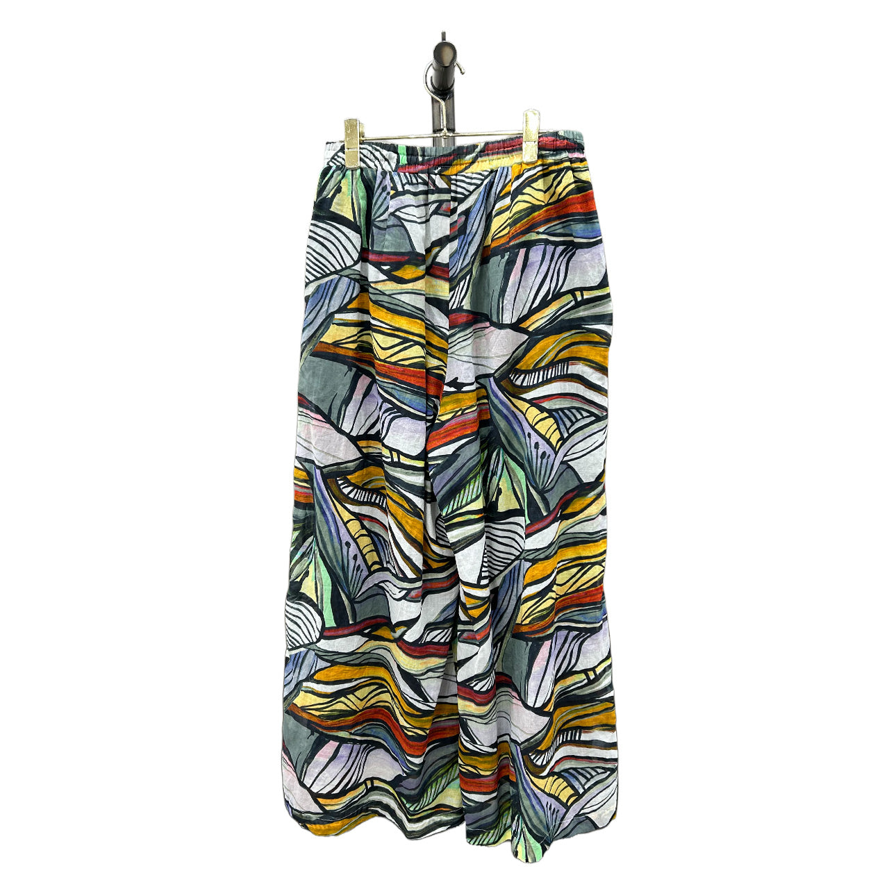 【限定商品】【ayane】ヨーロッパ生地プリントワイドパンツ/836621