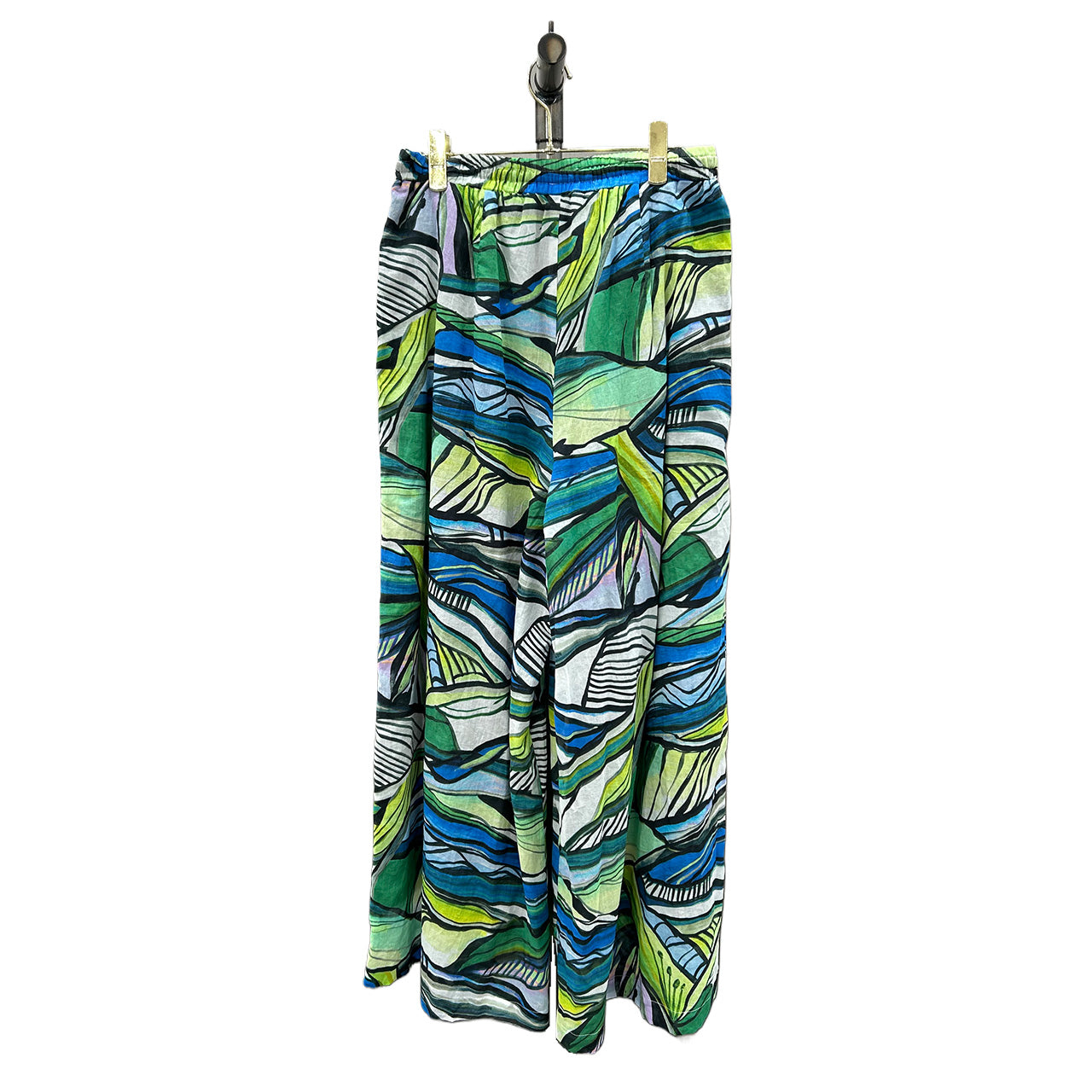 【限定商品】【ayane】ヨーロッパ生地プリントワイドパンツ/836621