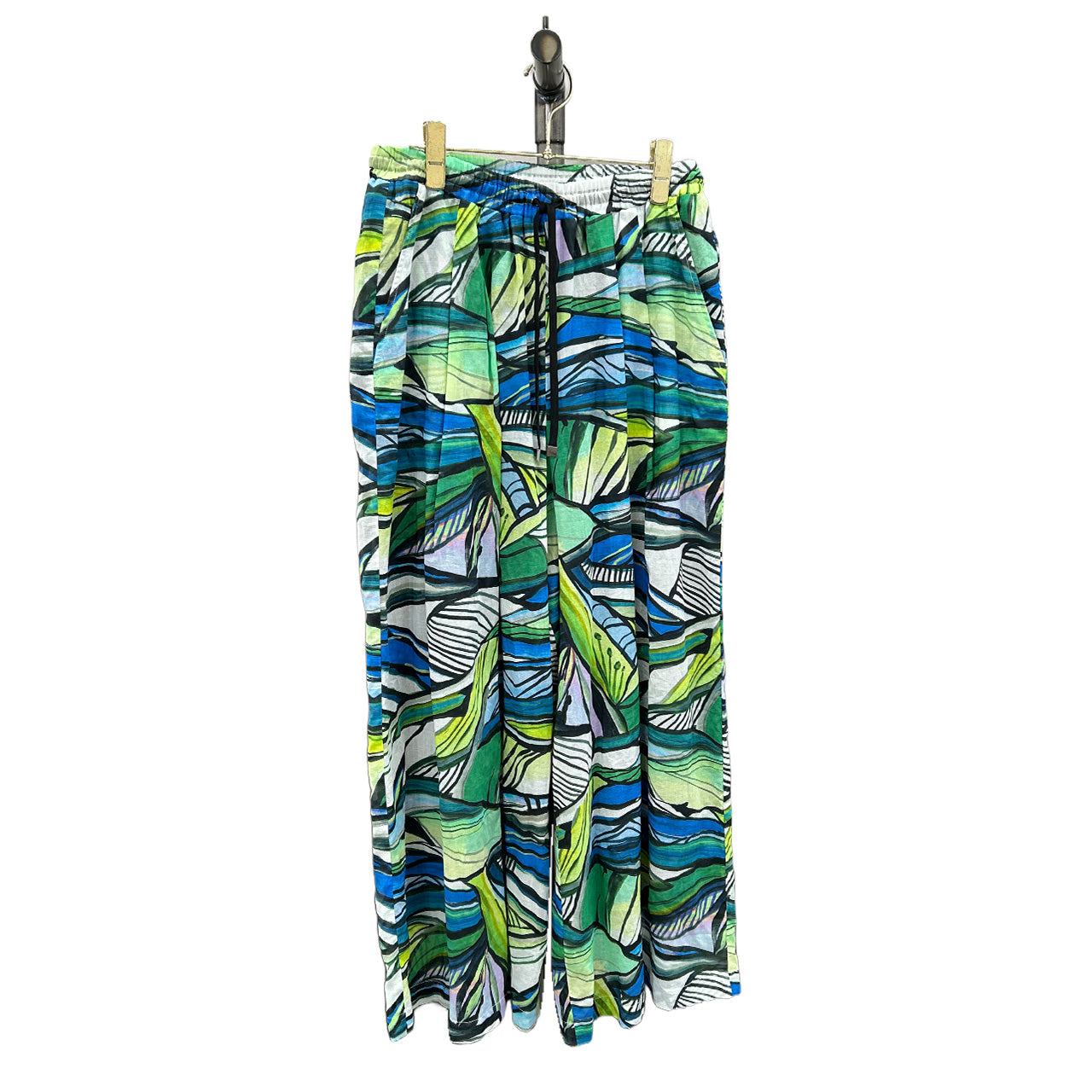 【限定商品】【ayane】ヨーロッパ生地プリントワイドパンツ/836621