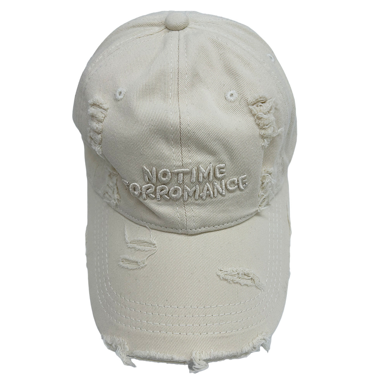 【ayane】クラッシュロゴ刺繡キャップ/836631