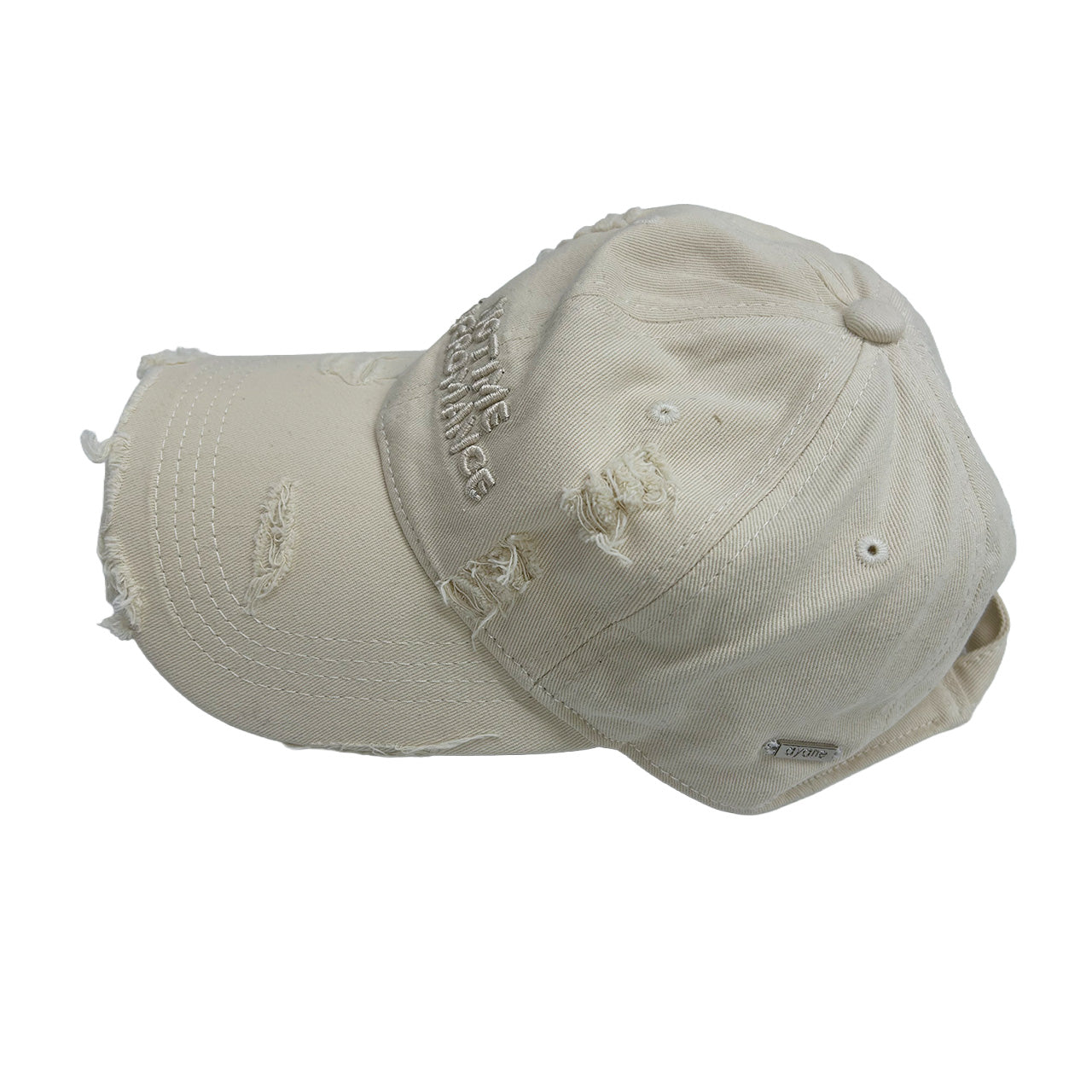 【ayane】クラッシュロゴ刺繡キャップ/836631