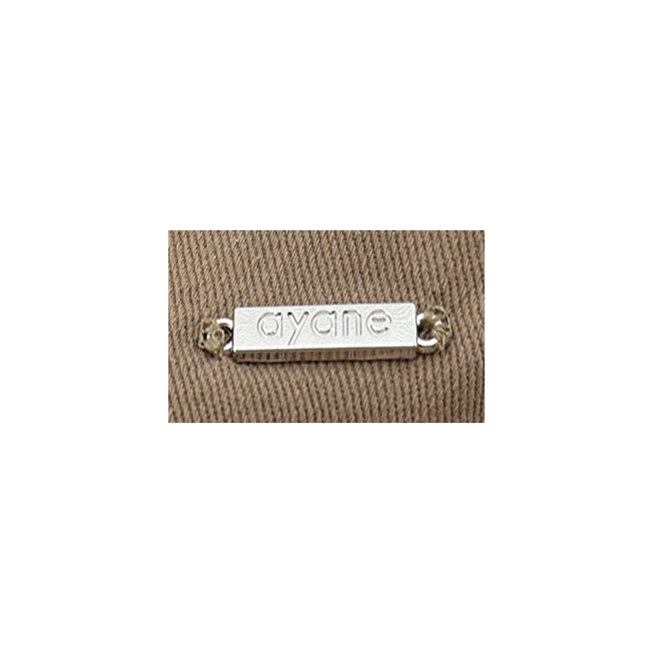 【ayane】クラッシュロゴ刺繡キャップ/836631