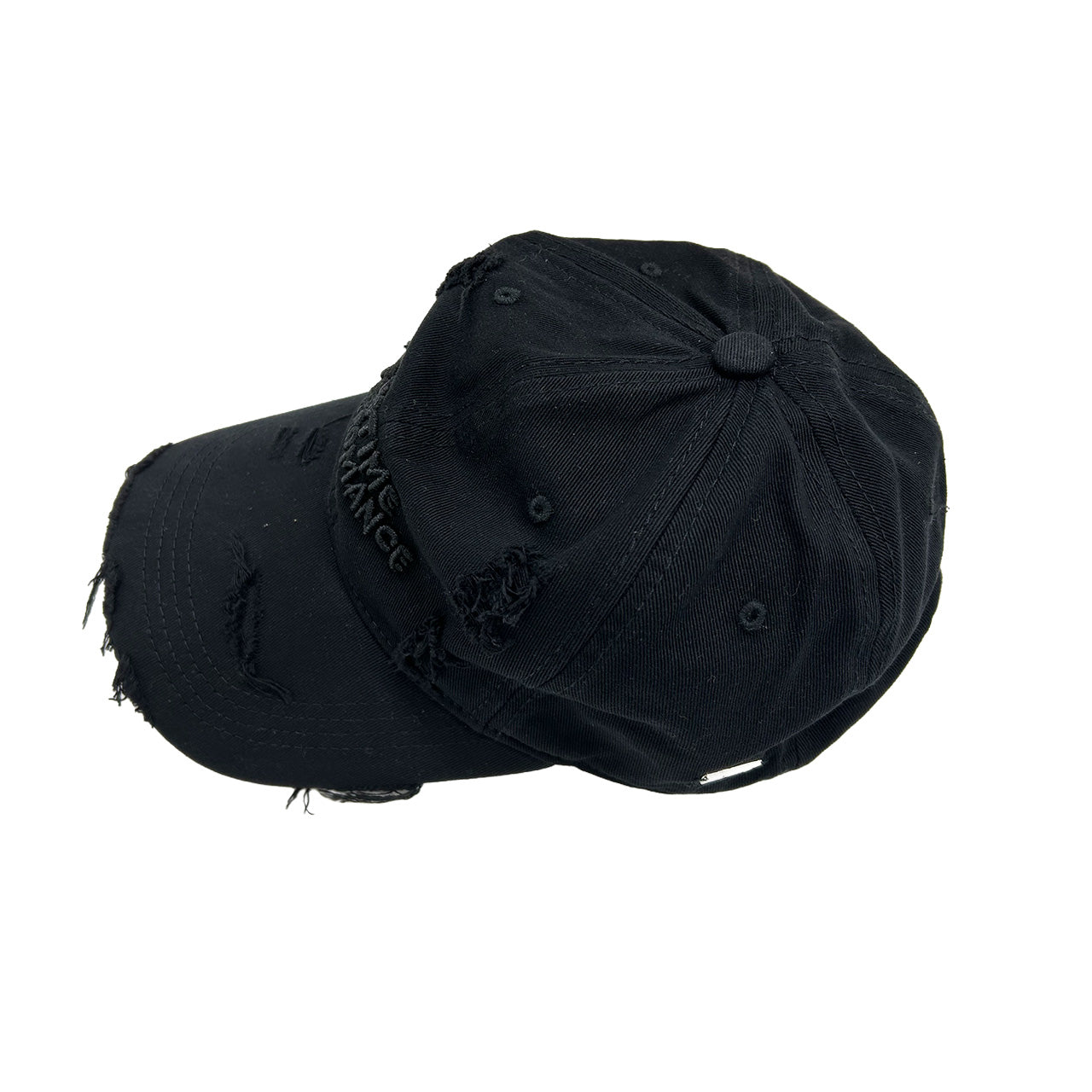 【ayane】クラッシュロゴ刺繡キャップ/836631